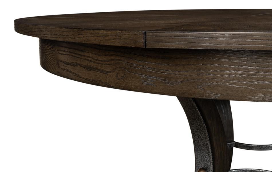 Tower Jupe Dining Table - Med Artisan Gry - Remutear