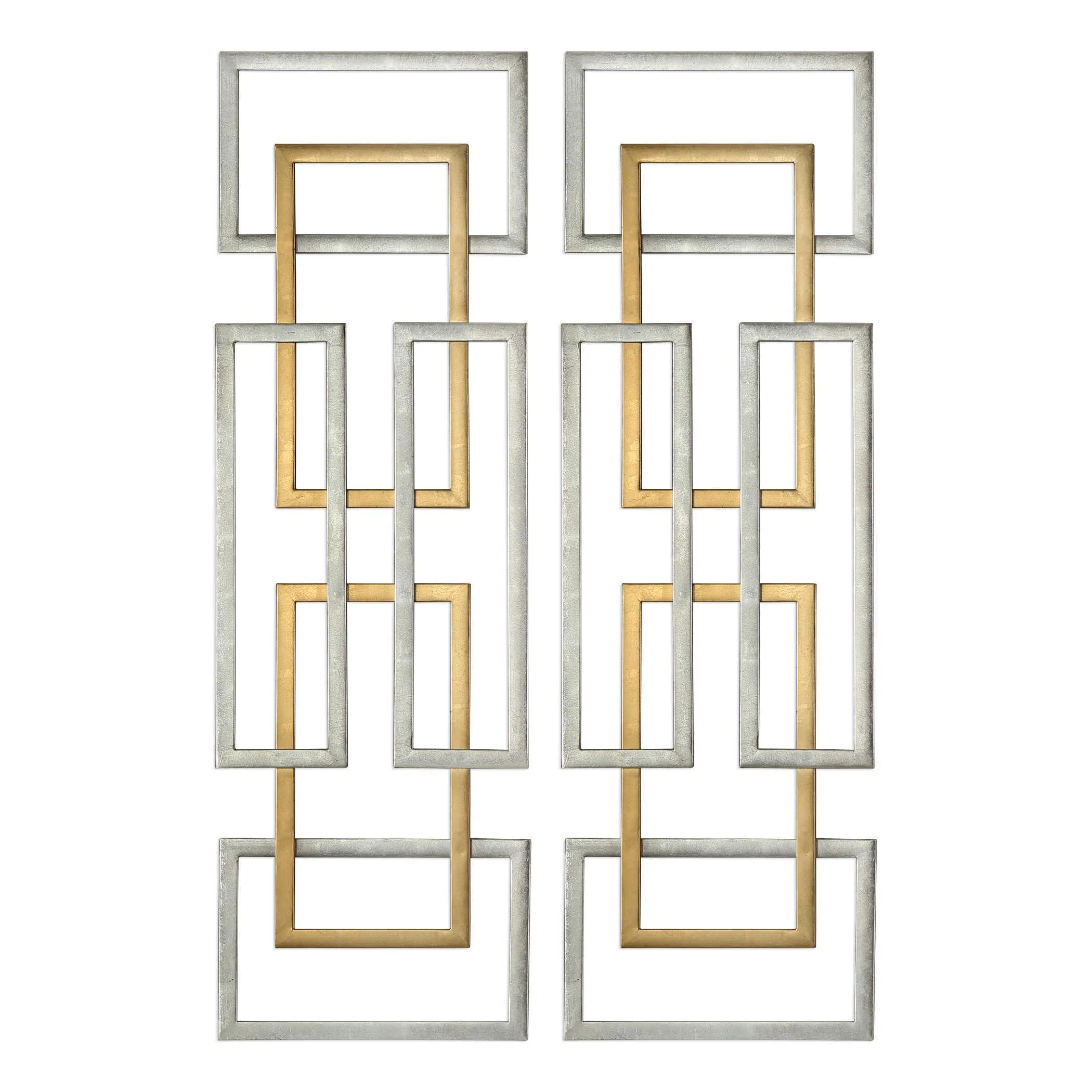 AERIN GEOMETRIC WALL ART, SET OF 2 - Remutear