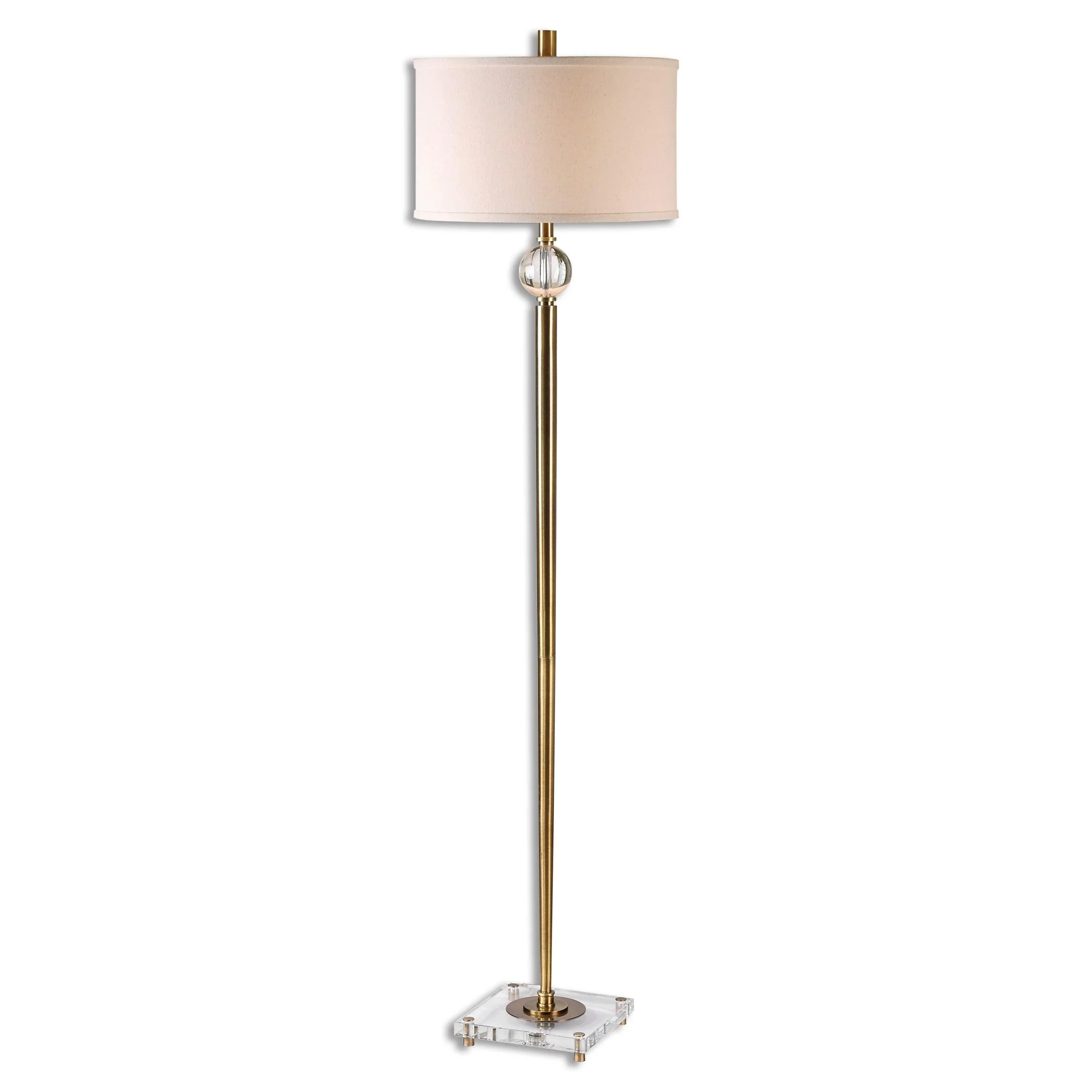 Mesita Brass Floor Lamp - Remutear