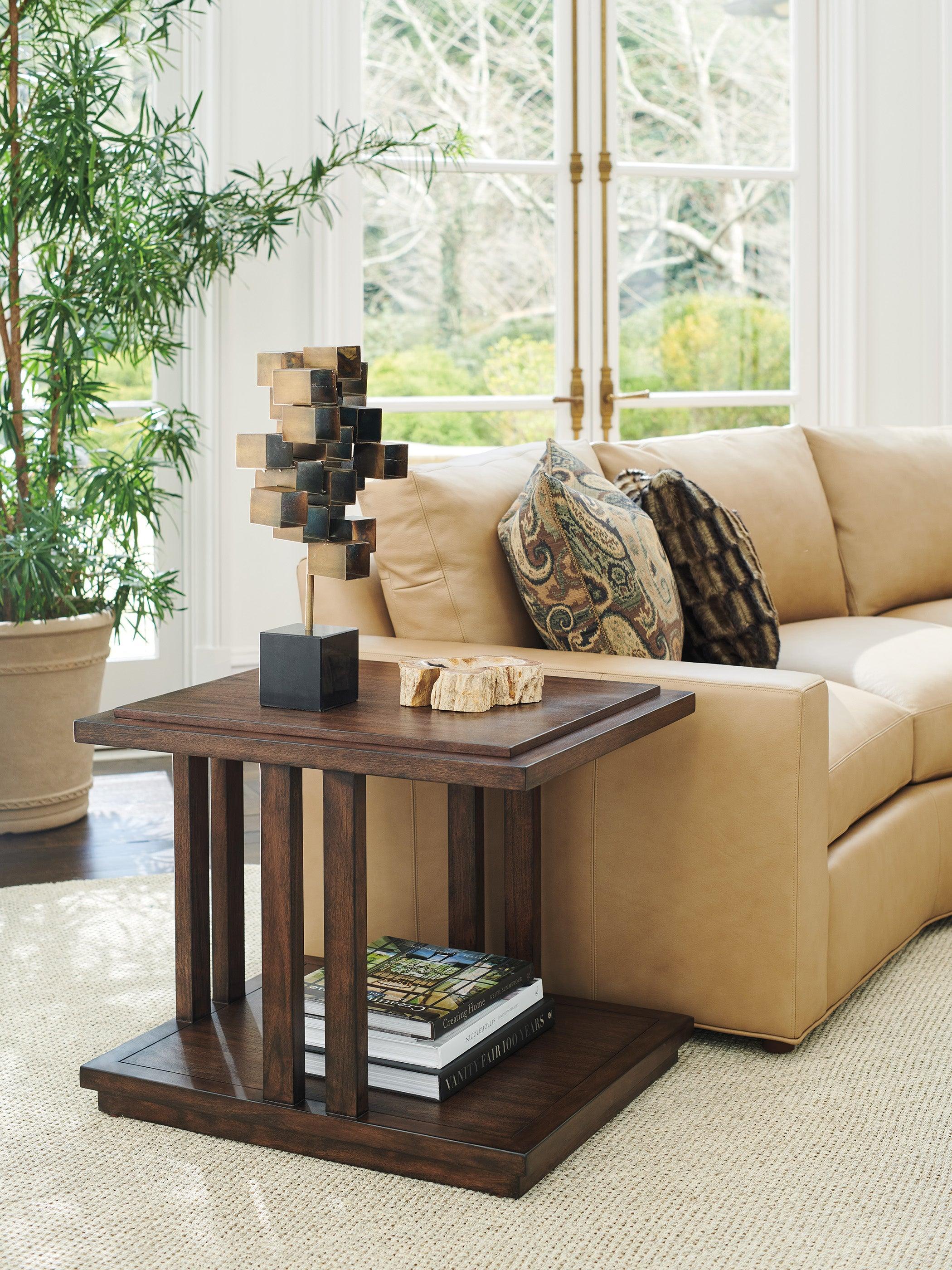 Silverado Alvarado Rectangular End Table - Remutear
