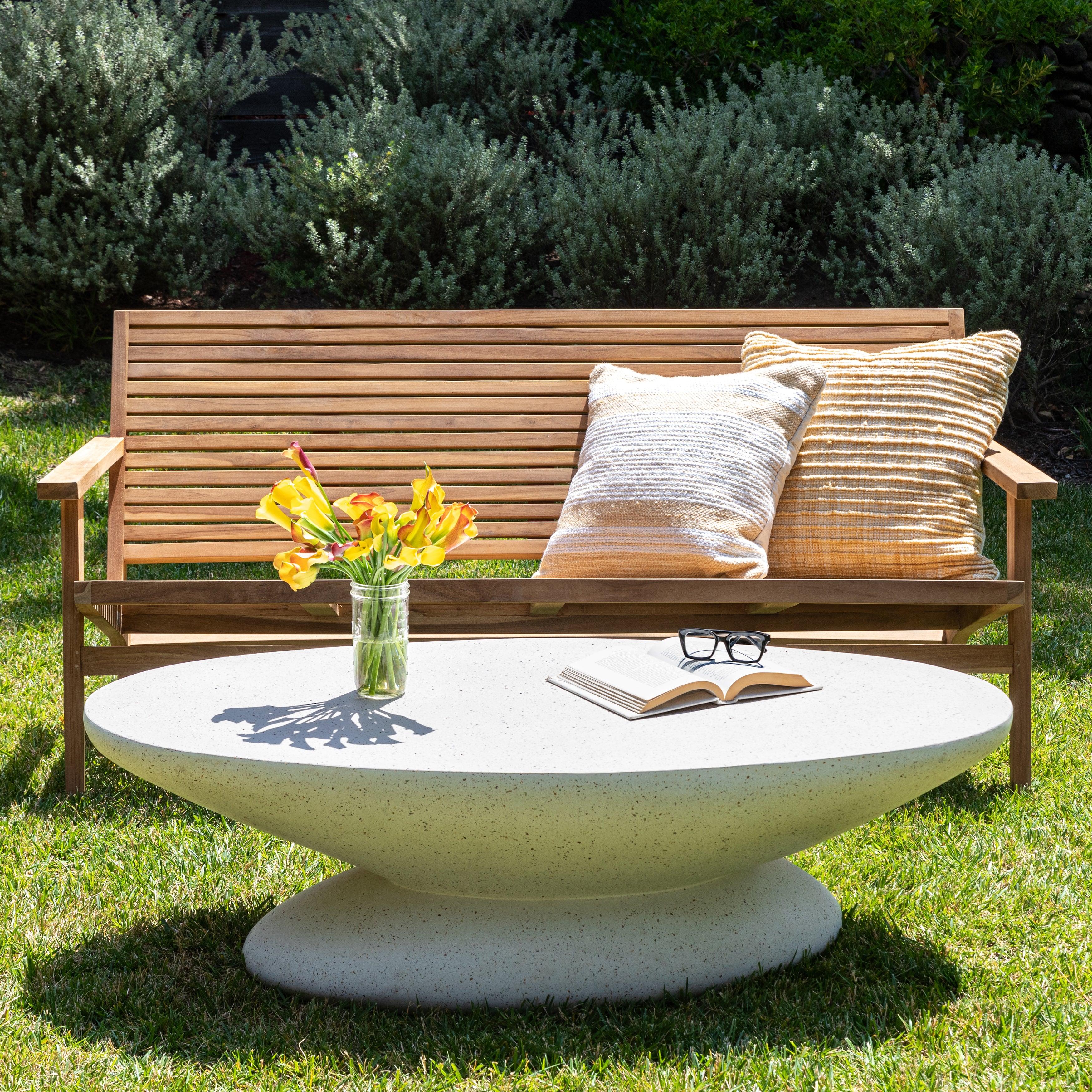 Jayla Coffee Table Ivory - Remutear