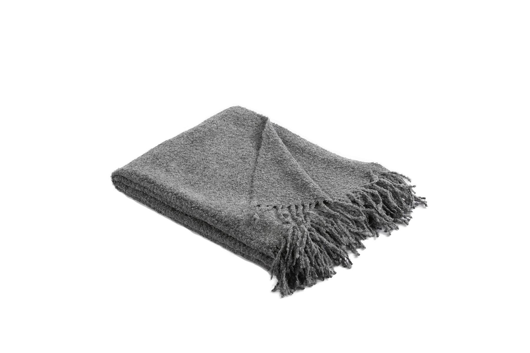 Boucle Baby Alpaca Throw - Remutear