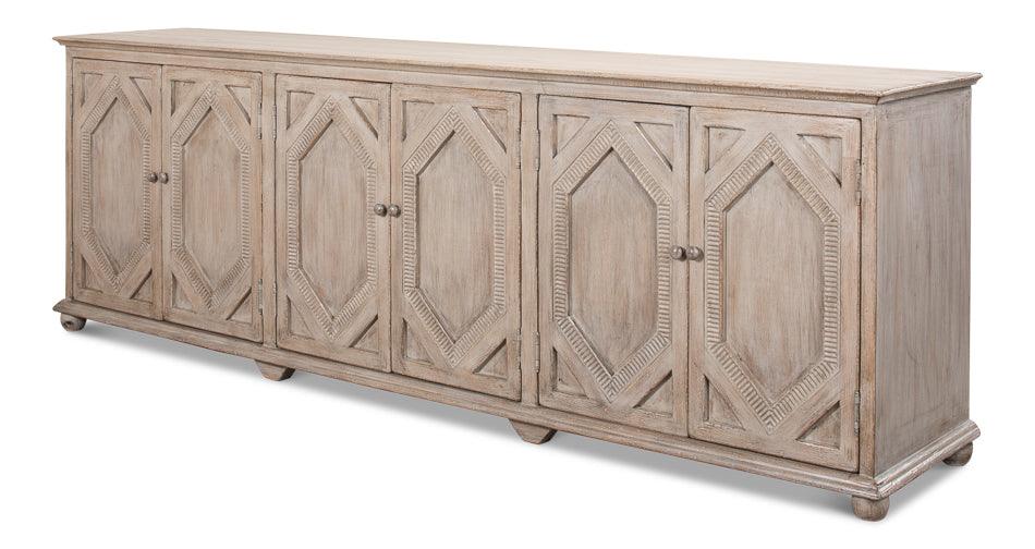 Six Diamonds Sideboard - French Grey - Remutear