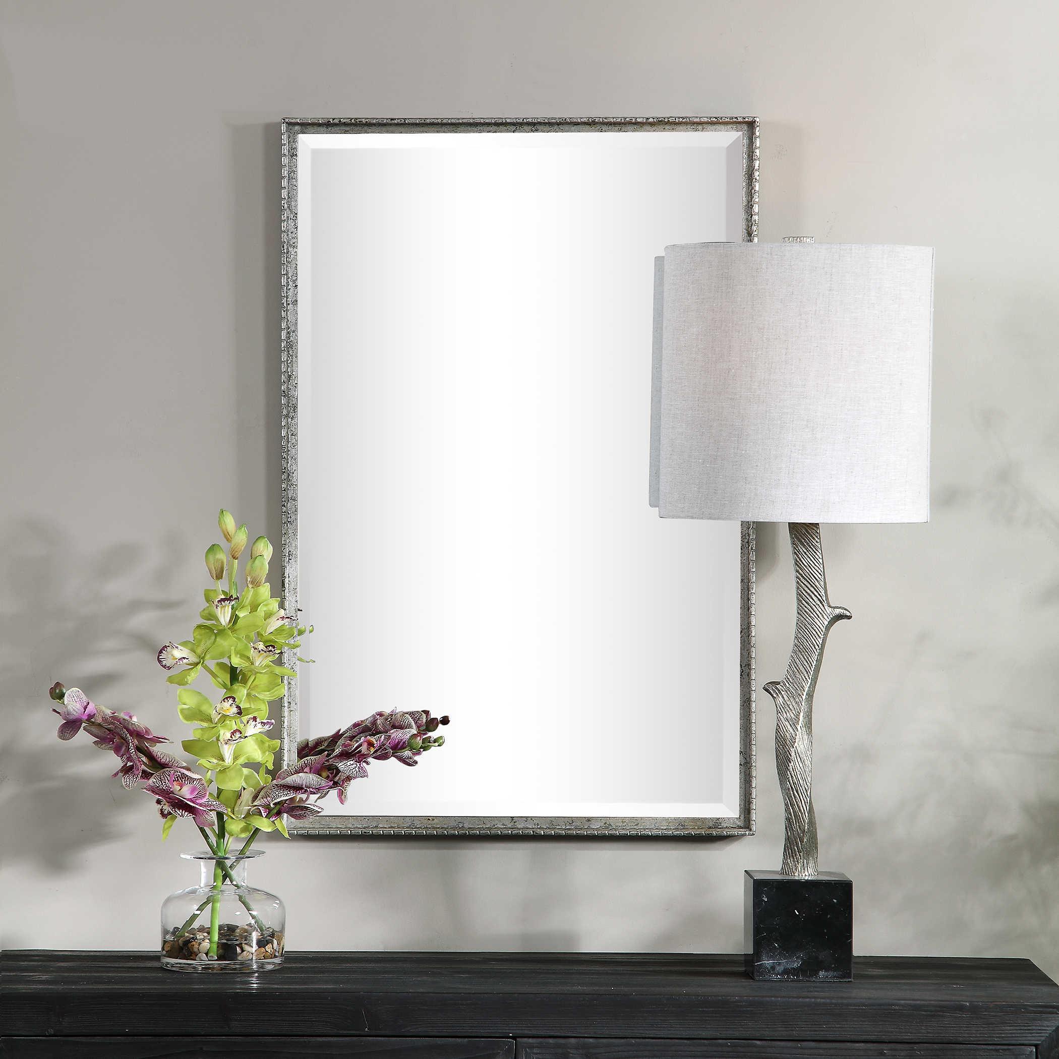 CALLAN SILVER VANITY MIRROR - Remutear
