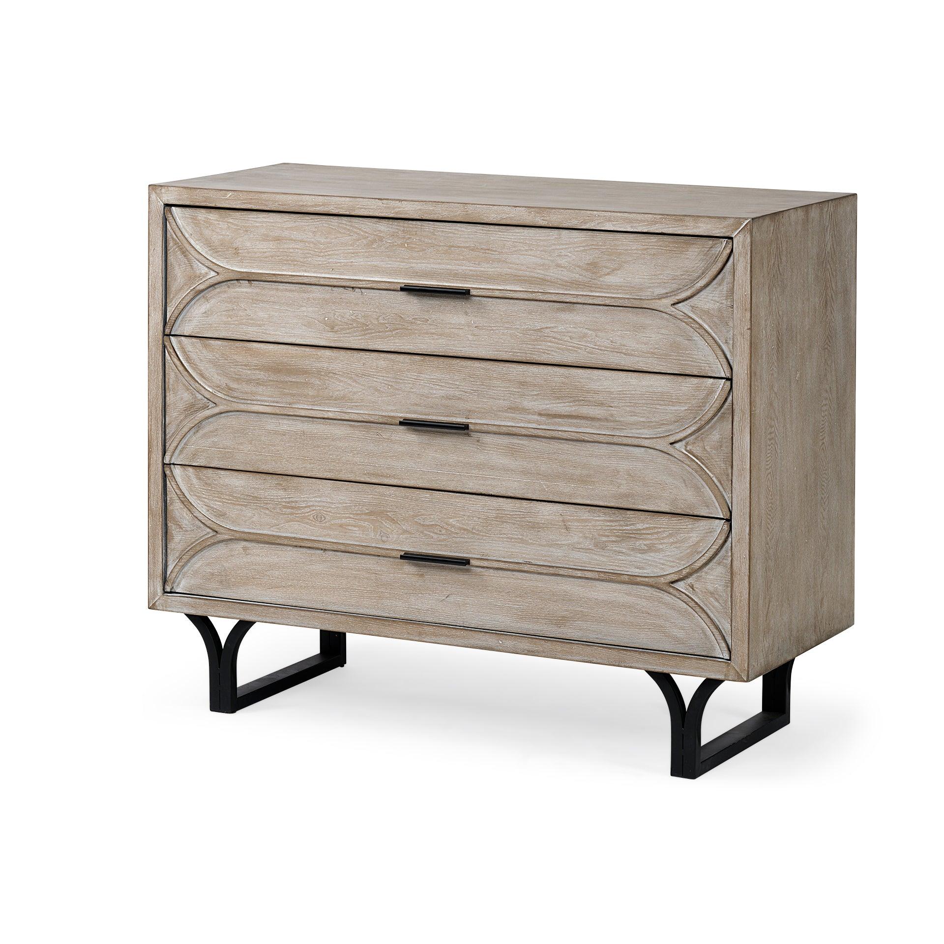 Giselle I 3 Drawer Accent Cabinet - Remutear