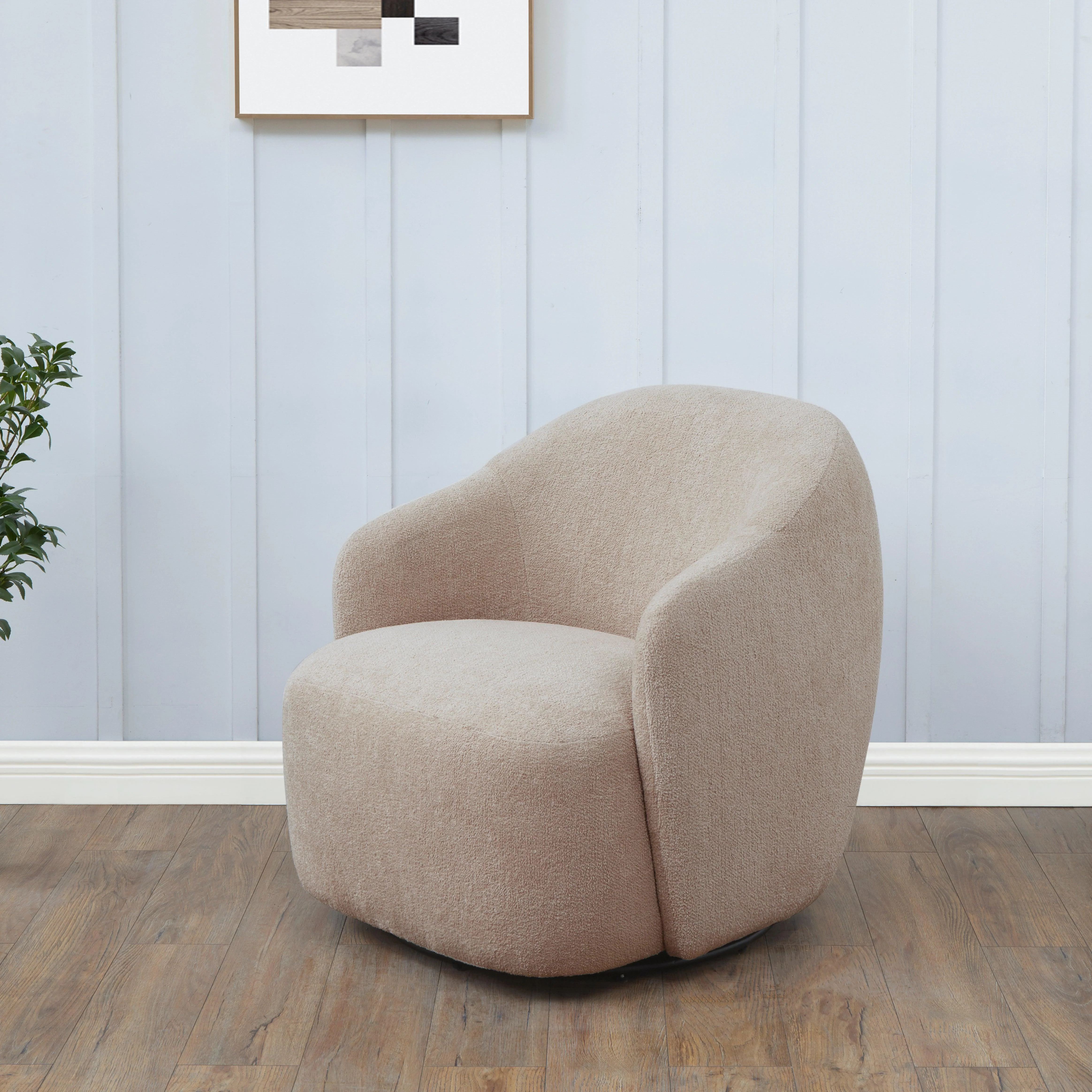 PEITRA BOUCLE ACCENT CHAIR - Remutear