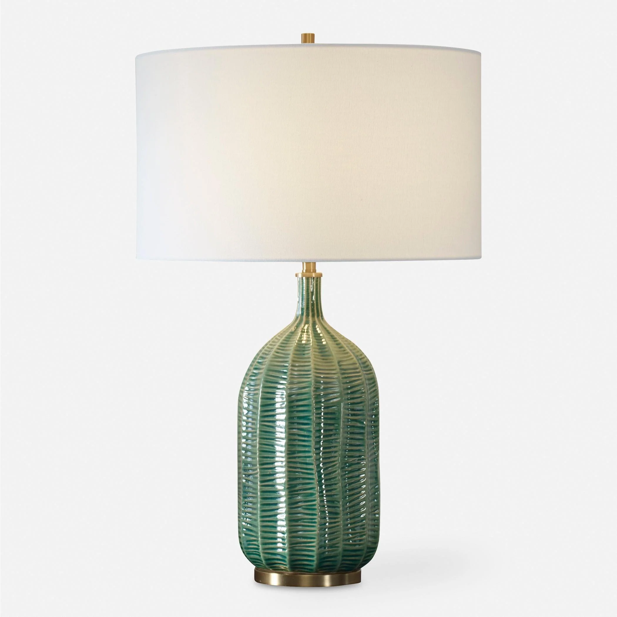 Bixby Green Table Lamp - Remutear