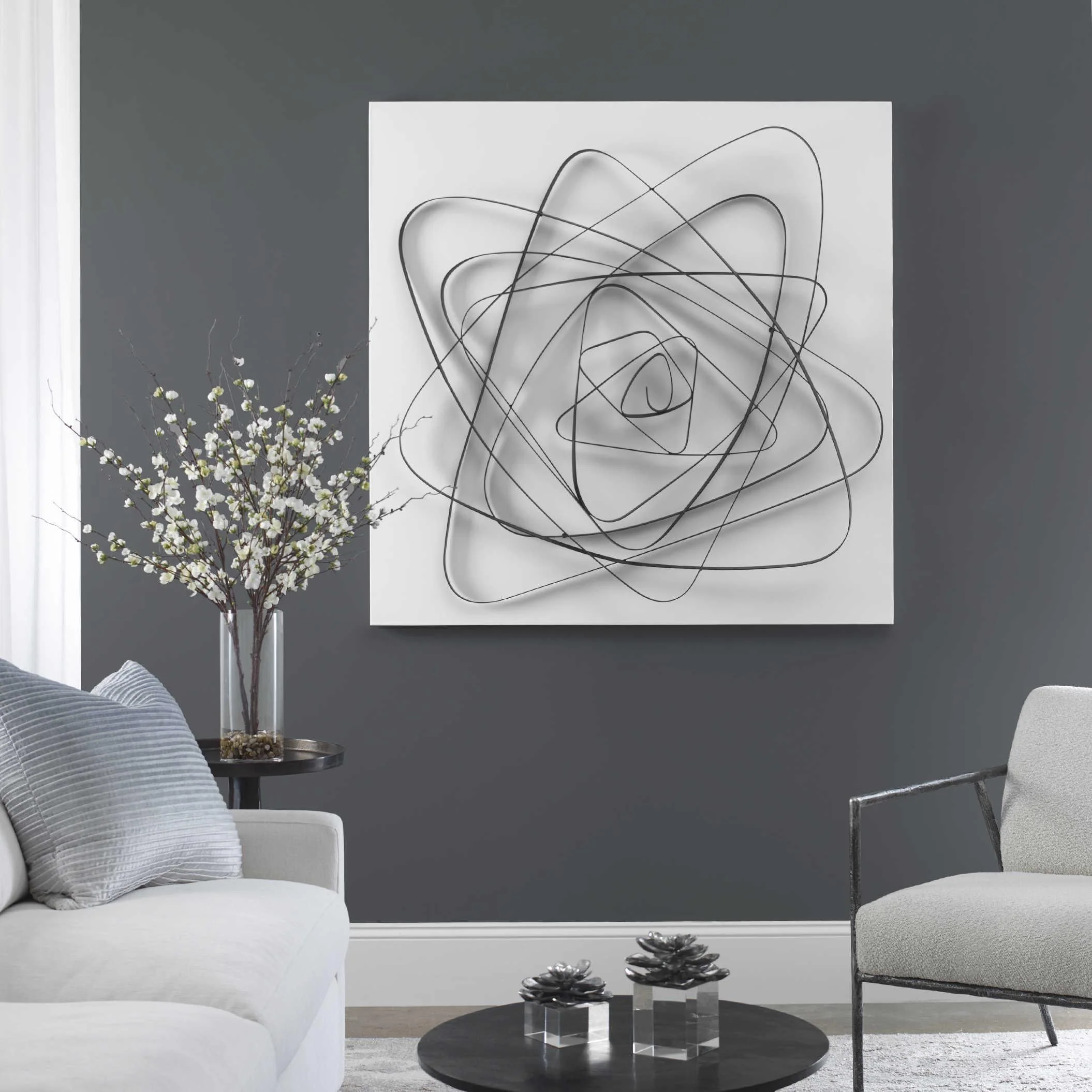 NUCLEUS METAL MODERN WALL DECOR - Remutear