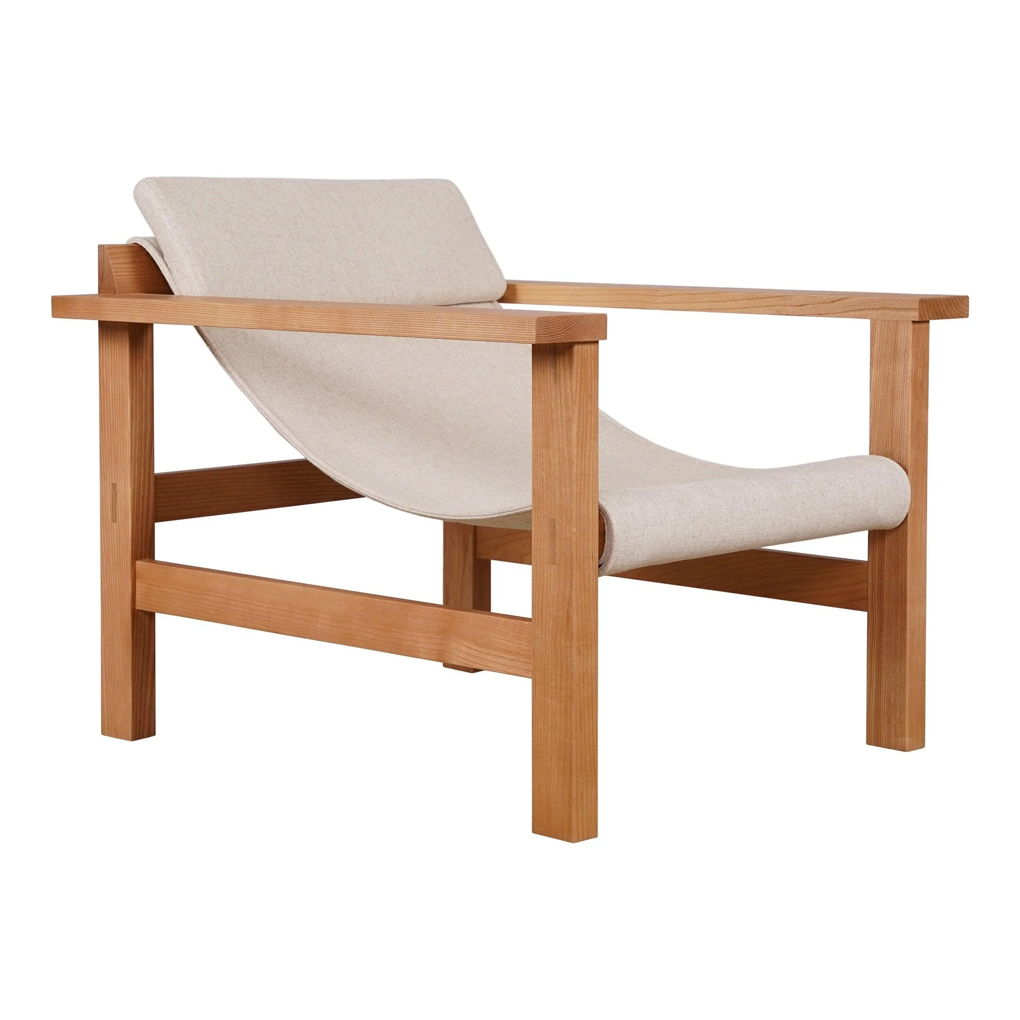 Annex Lounge Chair Flecked Linen - Remutear