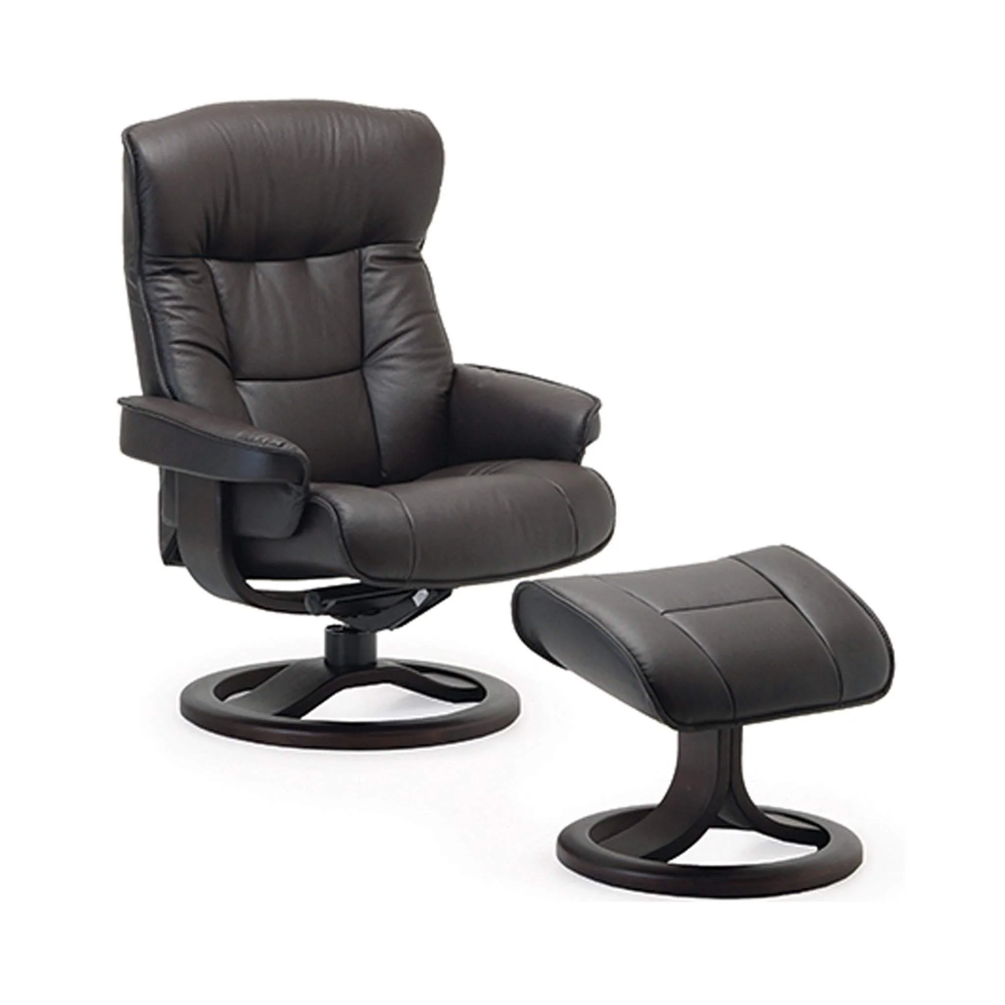 Bergen R Recliner with Footstool - Remutear
