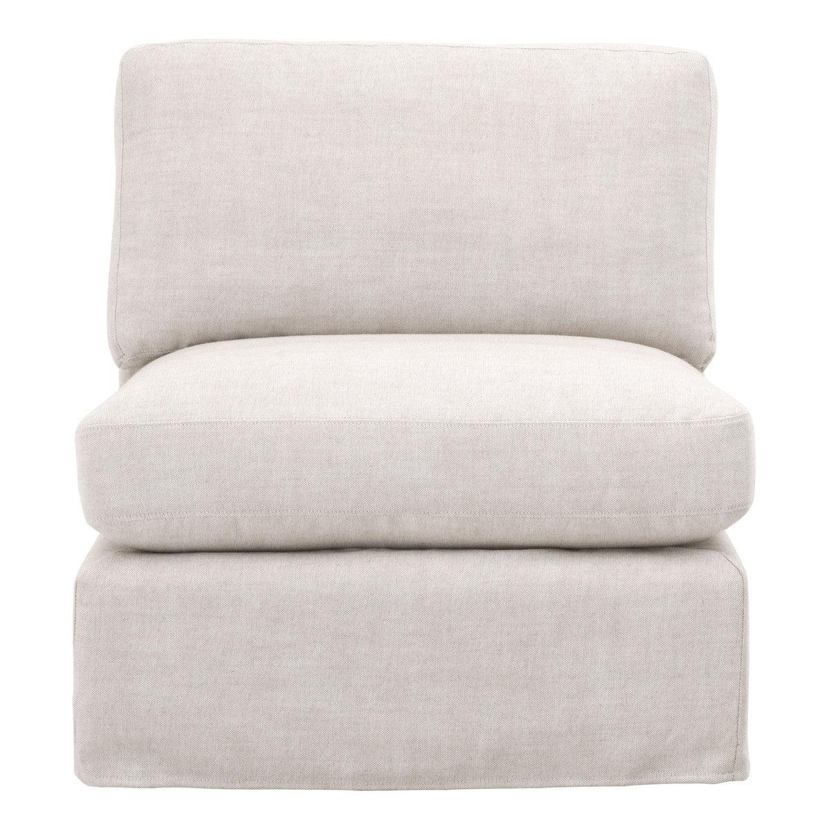 Lena Modular Slipcover 1-Seat Armless Chair - Remutear
