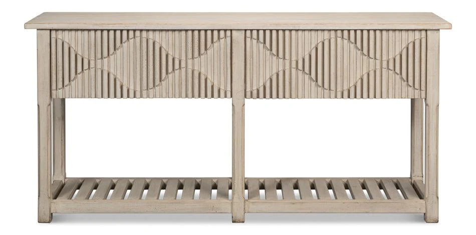 Lola Console - Stone Grey - Remutear