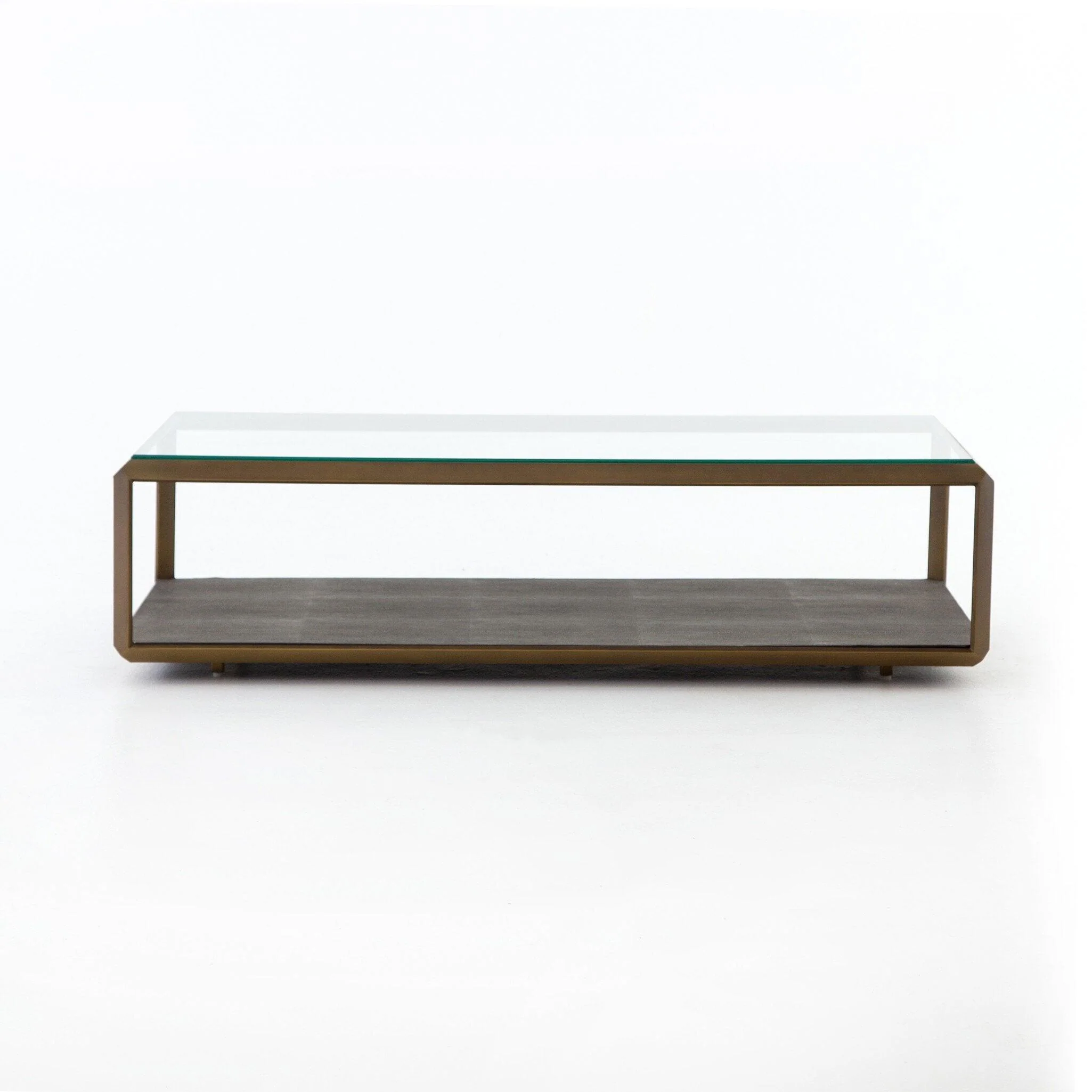 Shagreen Shadow Box Coffee Table - Remutear