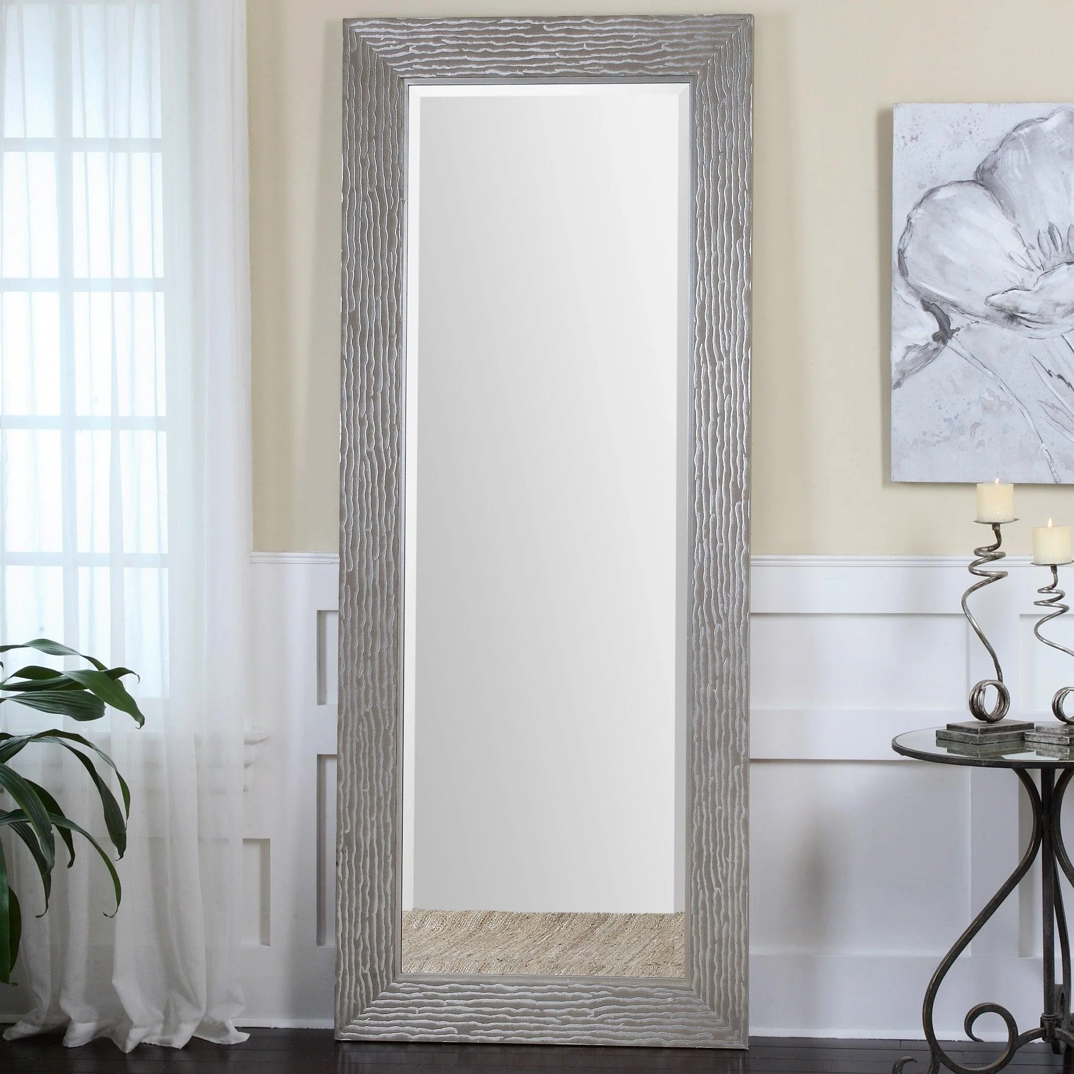 AMADEUS LARGE SILVER MIRROR - Remutear