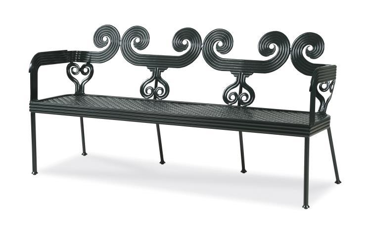 Augustine Scrolled Bench - Remutear