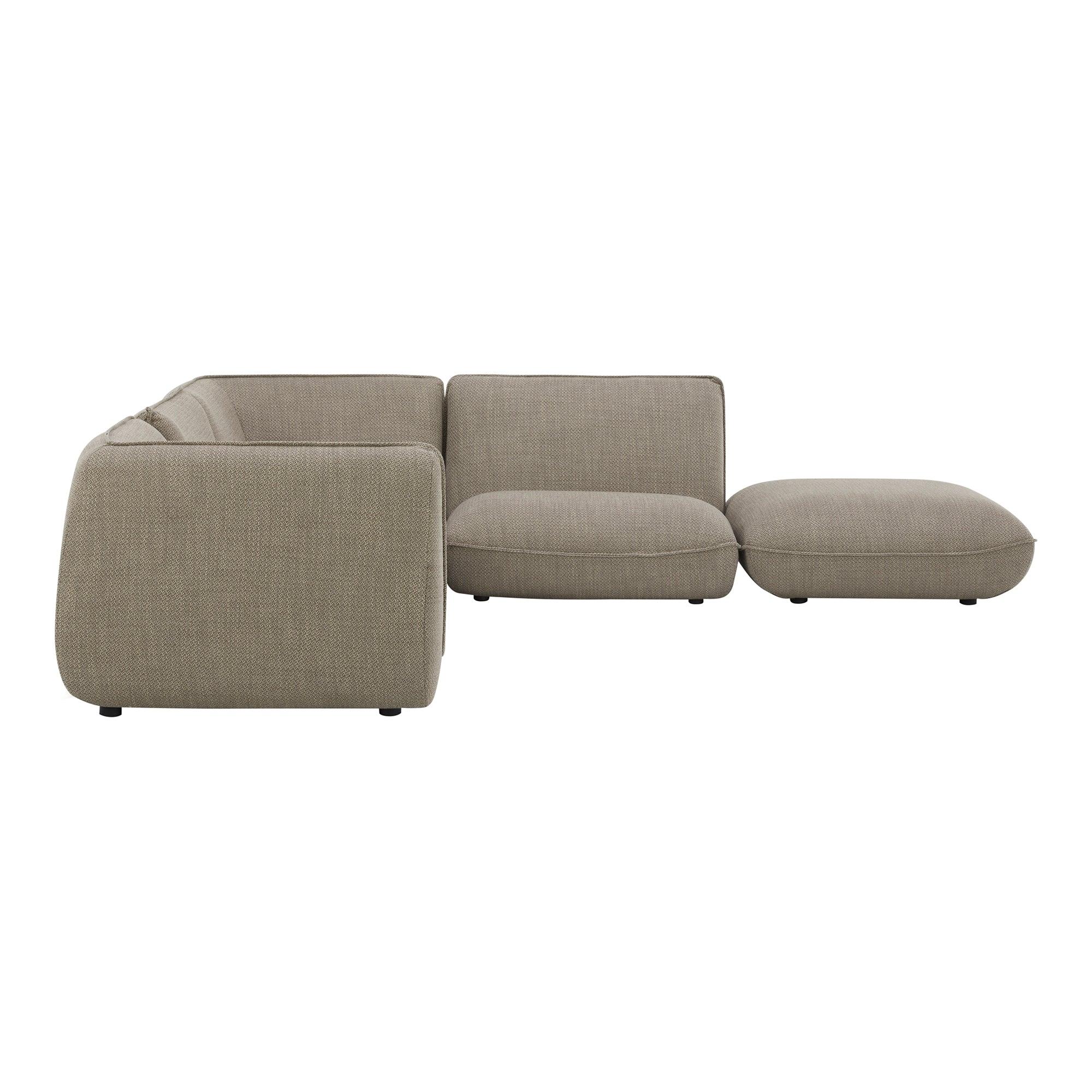 Zeppelin Dream Modular Sectional Speckled Pumice - Remutear