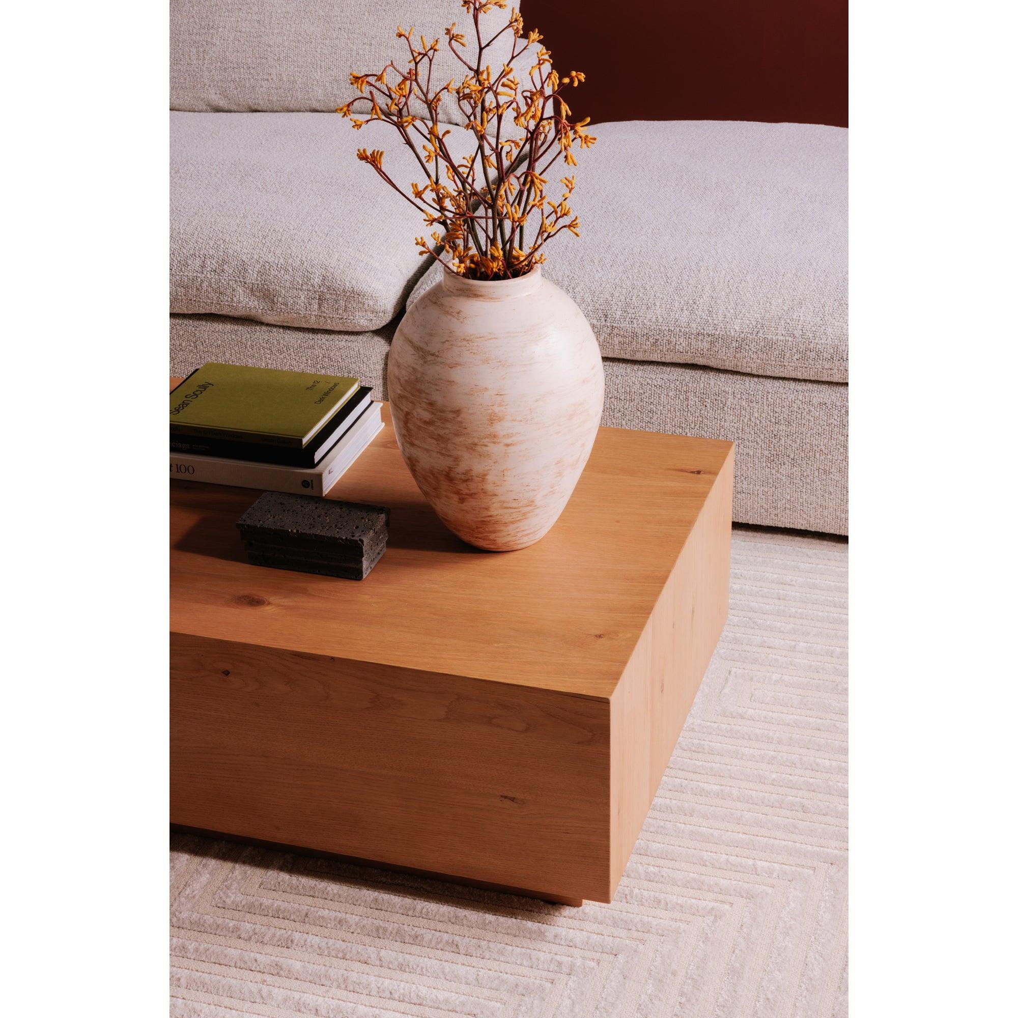 Acre Coffee Table Oak - Remutear