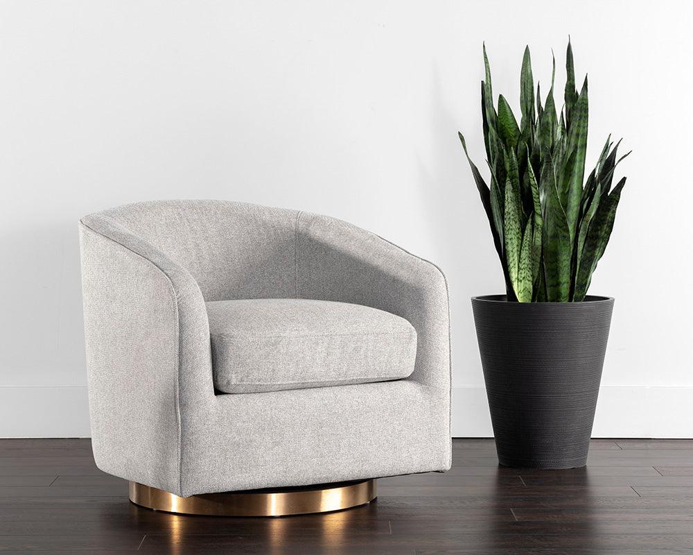 Hazel Swivel Lounge Chair - Remutear