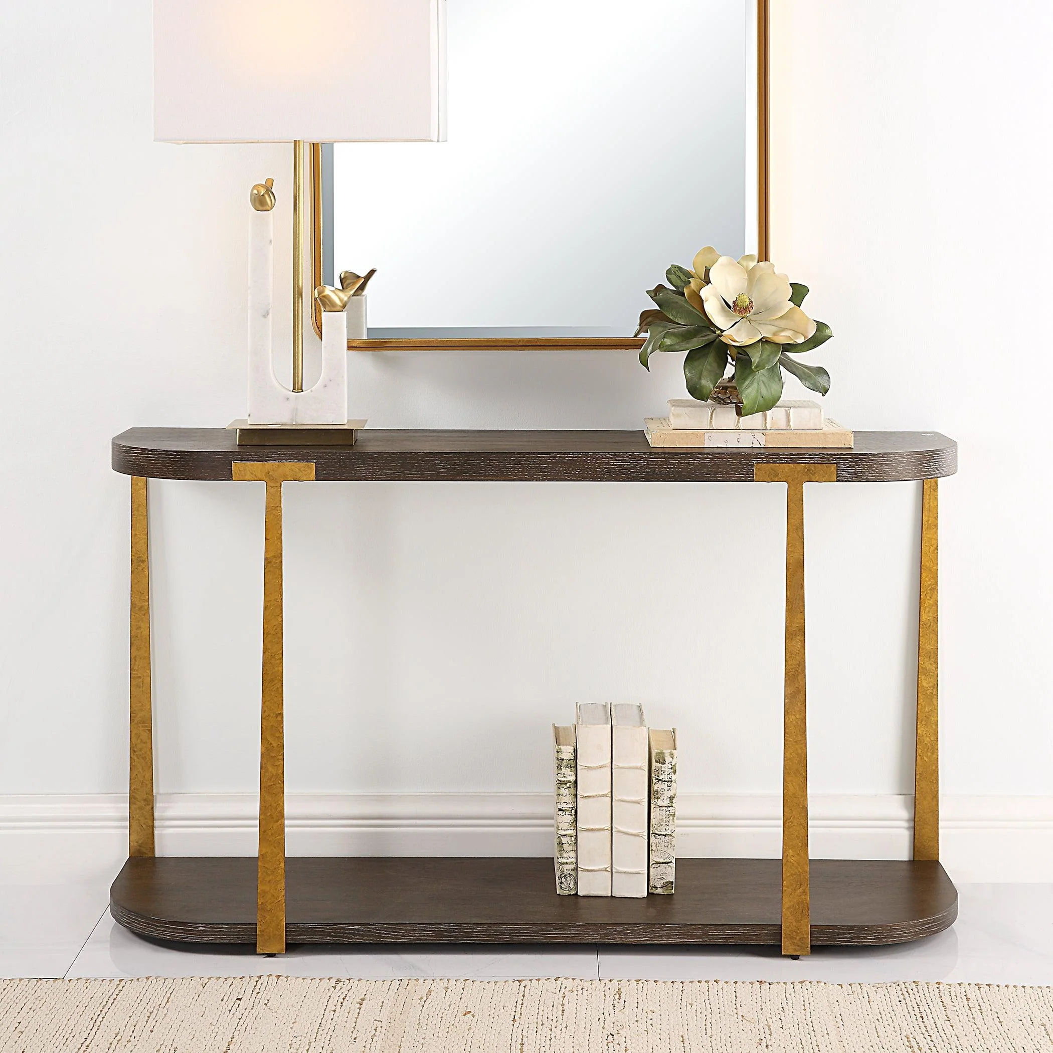 Palisade Wood Console Table - Remutear