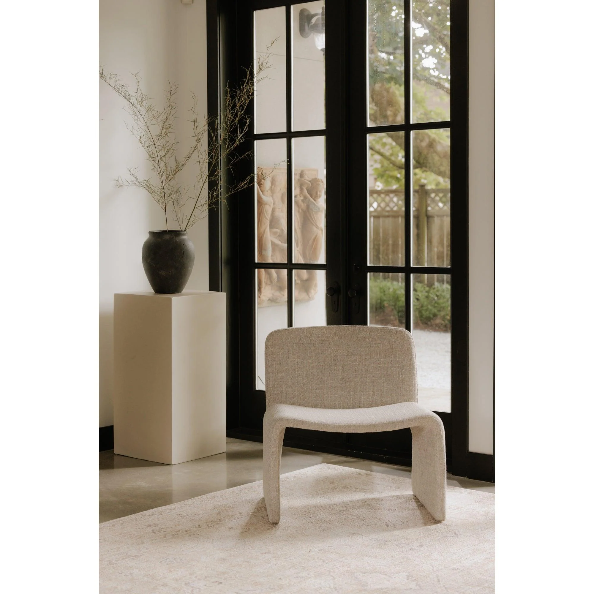 Ella Accent Chair Heather Beige - Remutear