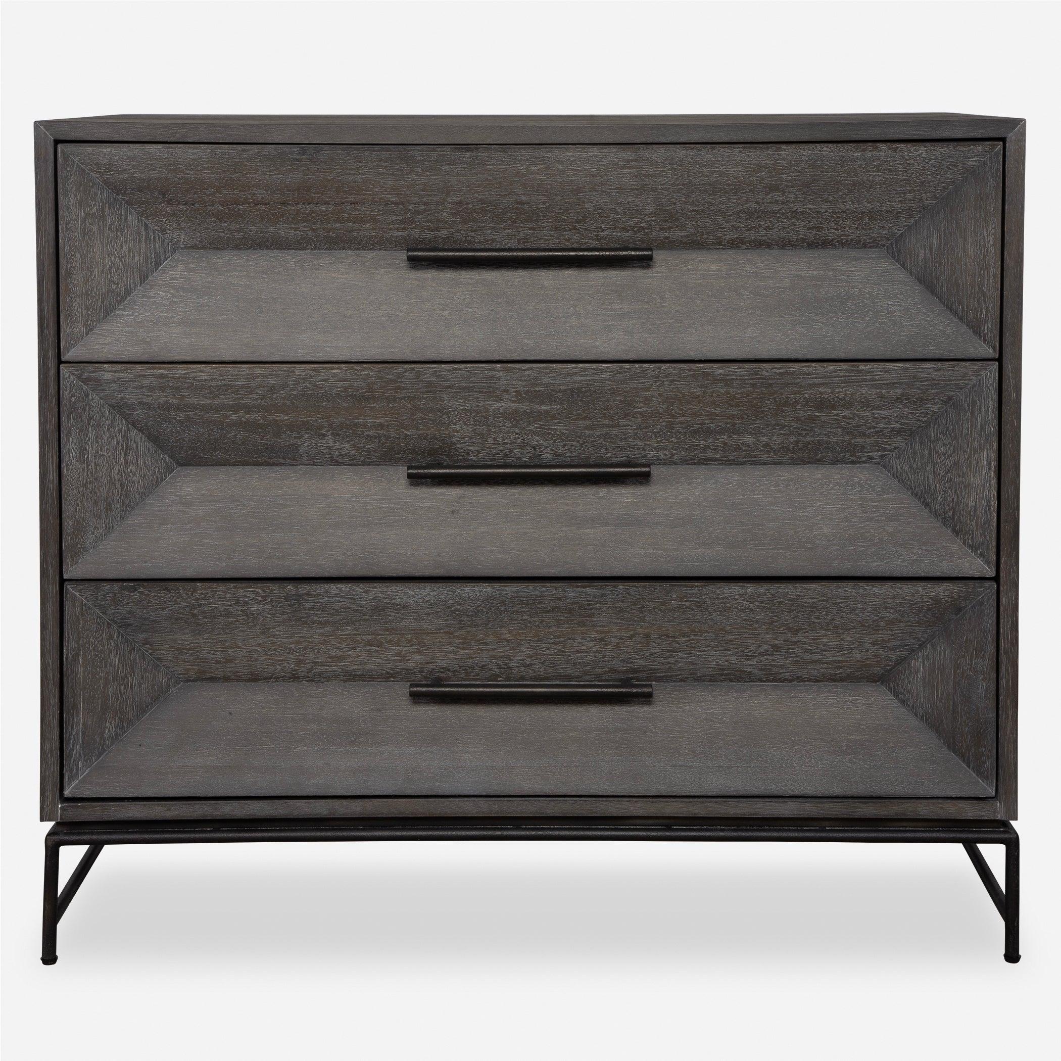 Knox Dark Walnut Accent Drawers - Remutear