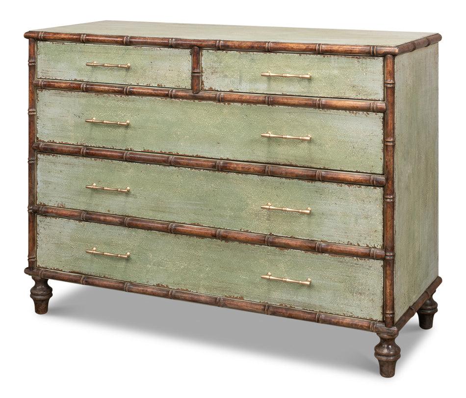 Bambusa Dresser - Willow Green - Remutear