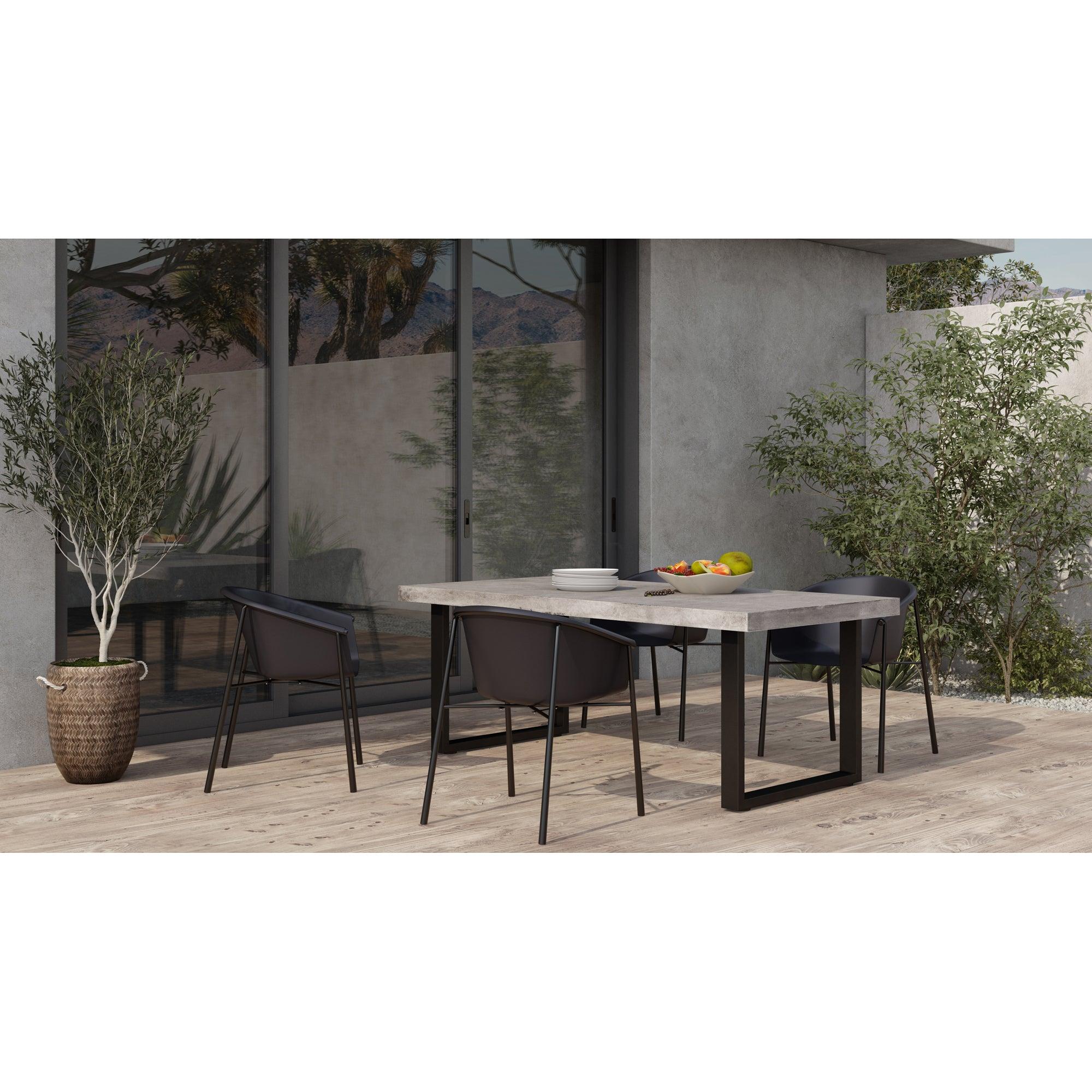 Jedrik Outdoor Dining Table Large - Remutear