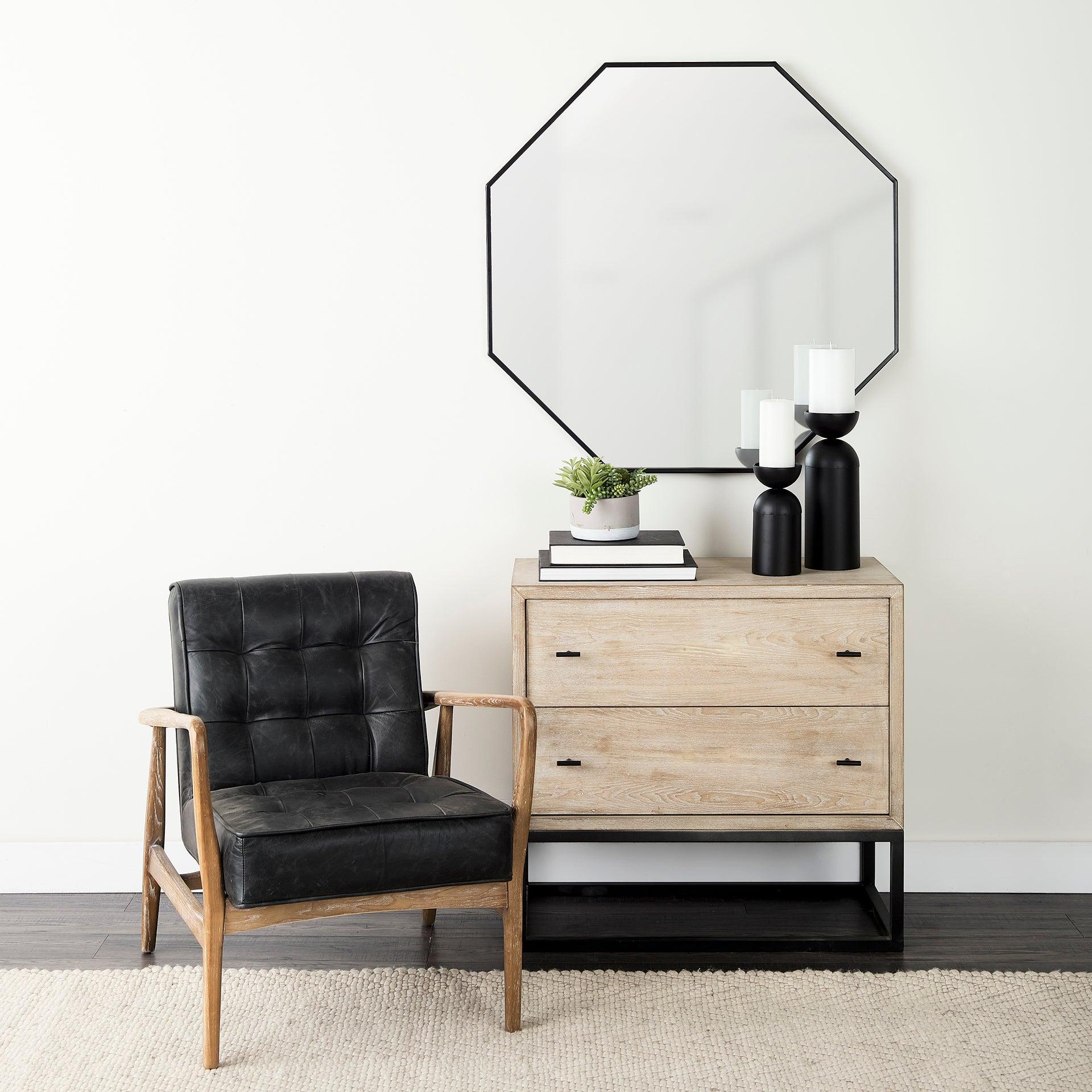 Ciara 2 Drawer Accent Cabinet - Remutear