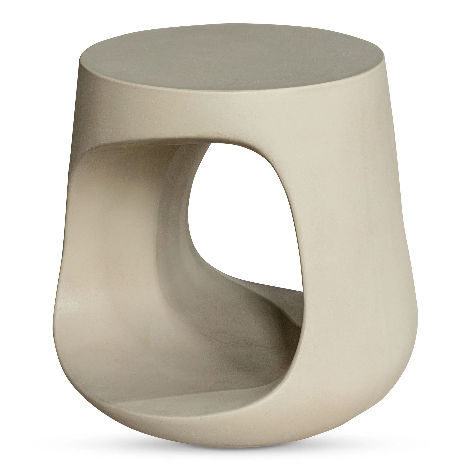 Rothko Outdoor Stool Cream - Remutear