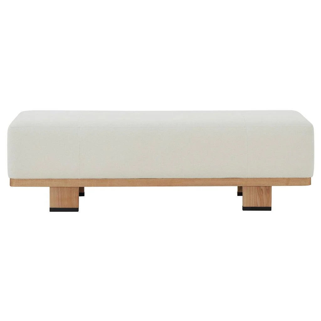 ABRIANNA WOOD BASE BENCH - Remutear