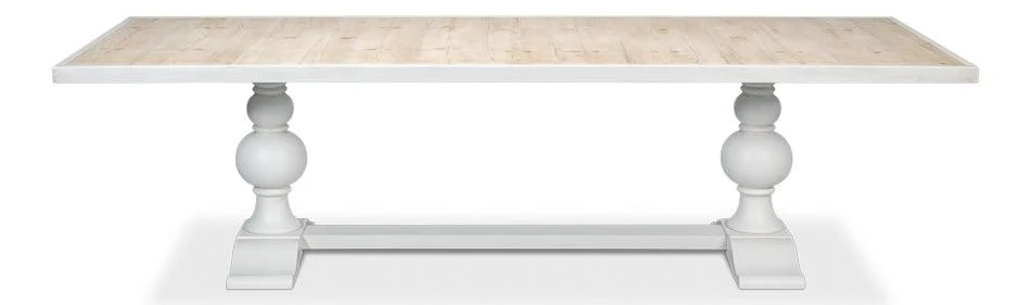 Rectangular Dining Table Cortina White 1 - Remutear