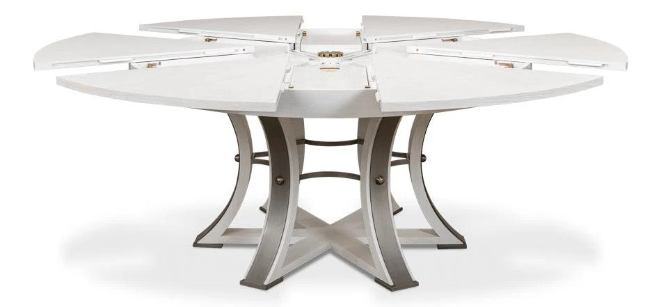 Tower Jupe Dining Table Lg Working White - Remutear