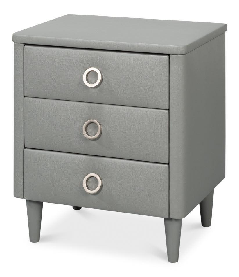 Avvolto Three Drawer Night Stand - Remutear