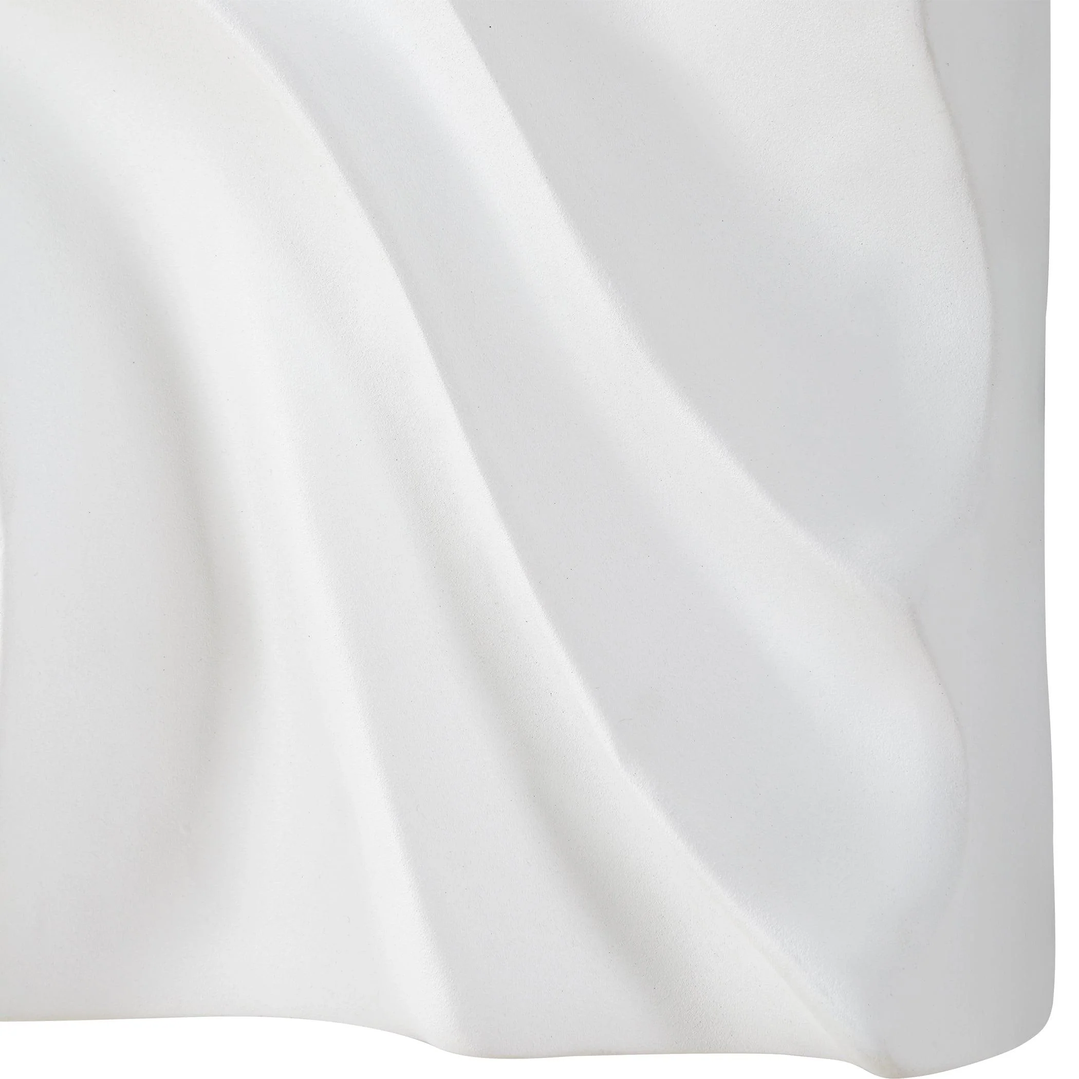 Snowdrift Scultped White Wall Decor, S/4 - Remutear