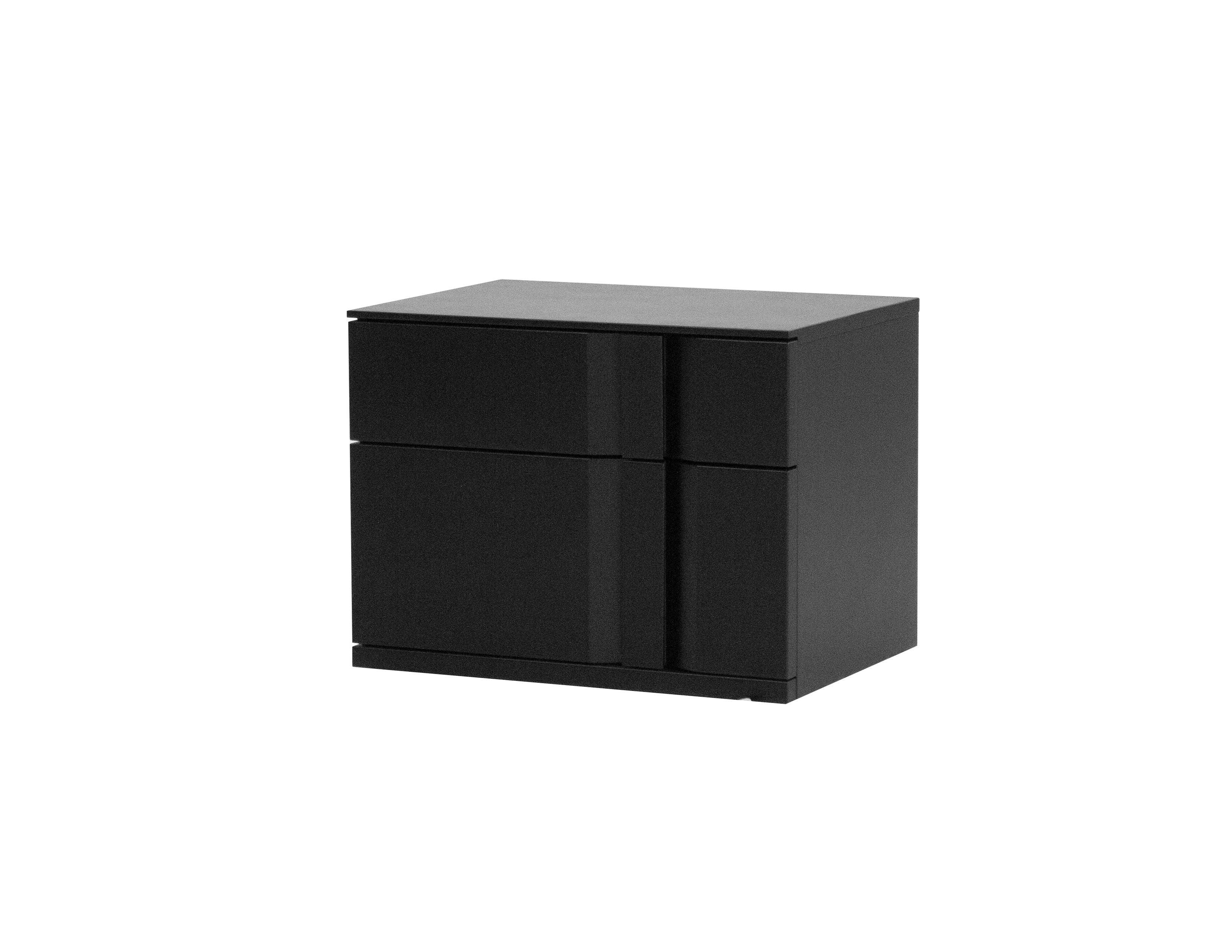 CARBON Night Table 2-Drawer RSF - Remutear