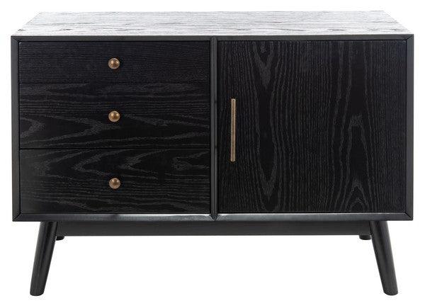 ELISSA MID-CENTURY SMALL MEDIA STAND - Remutear