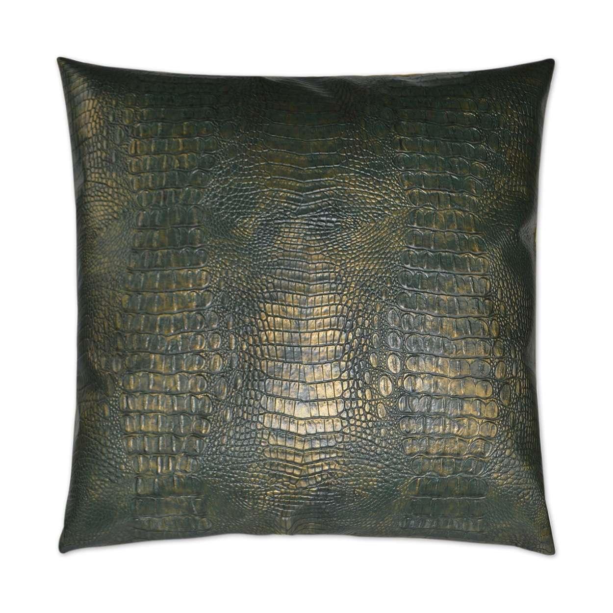 Gilded Gator Pillow - Remutear