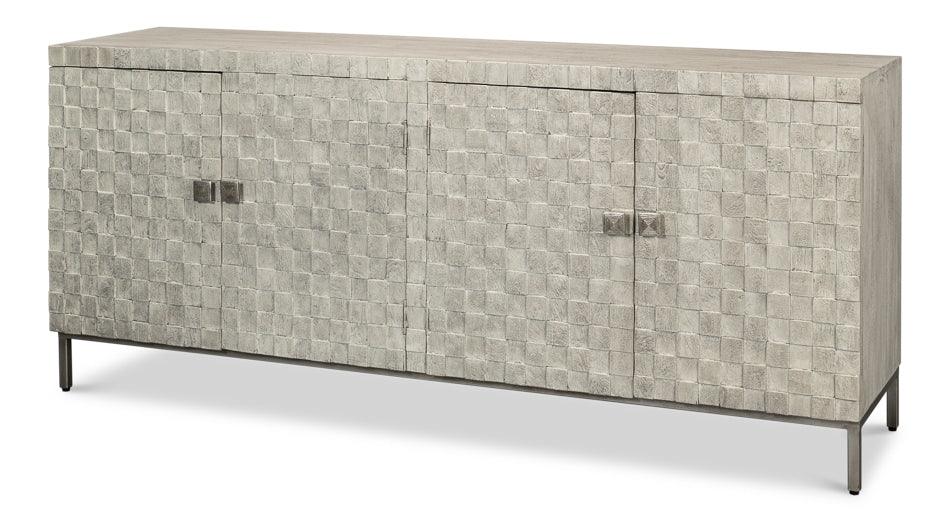 Cubist Four Door Sideboard - Remutear