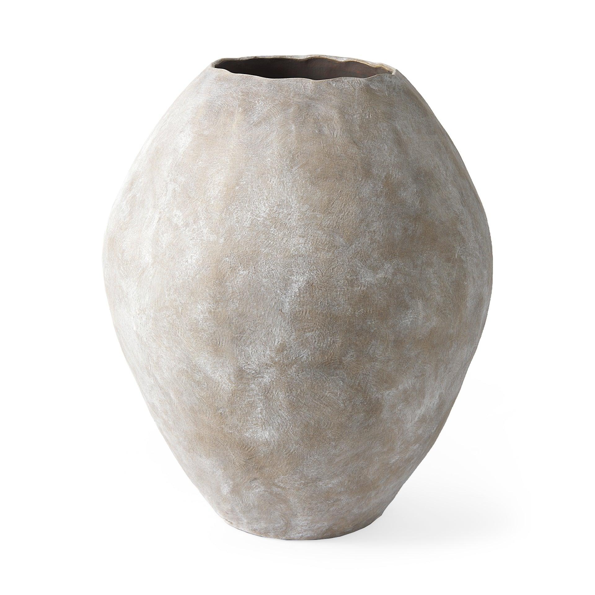 Gobi Ceramic Oval Vase - Remutear