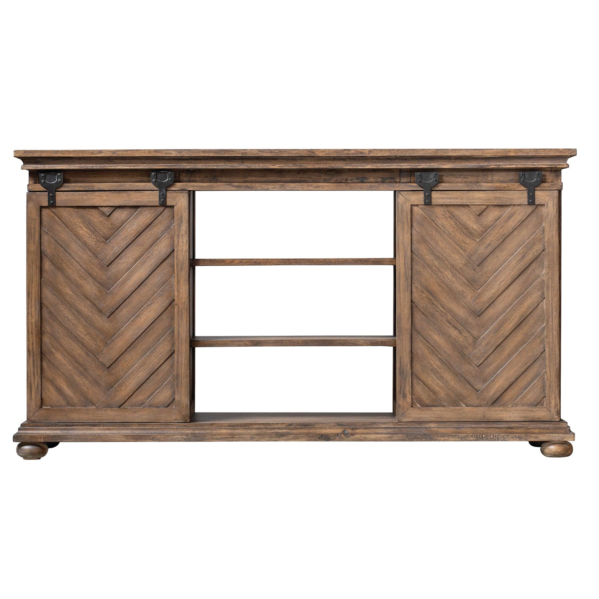 PRIMALIA BARN DOOR MEDIA CONSOLE - Remutear