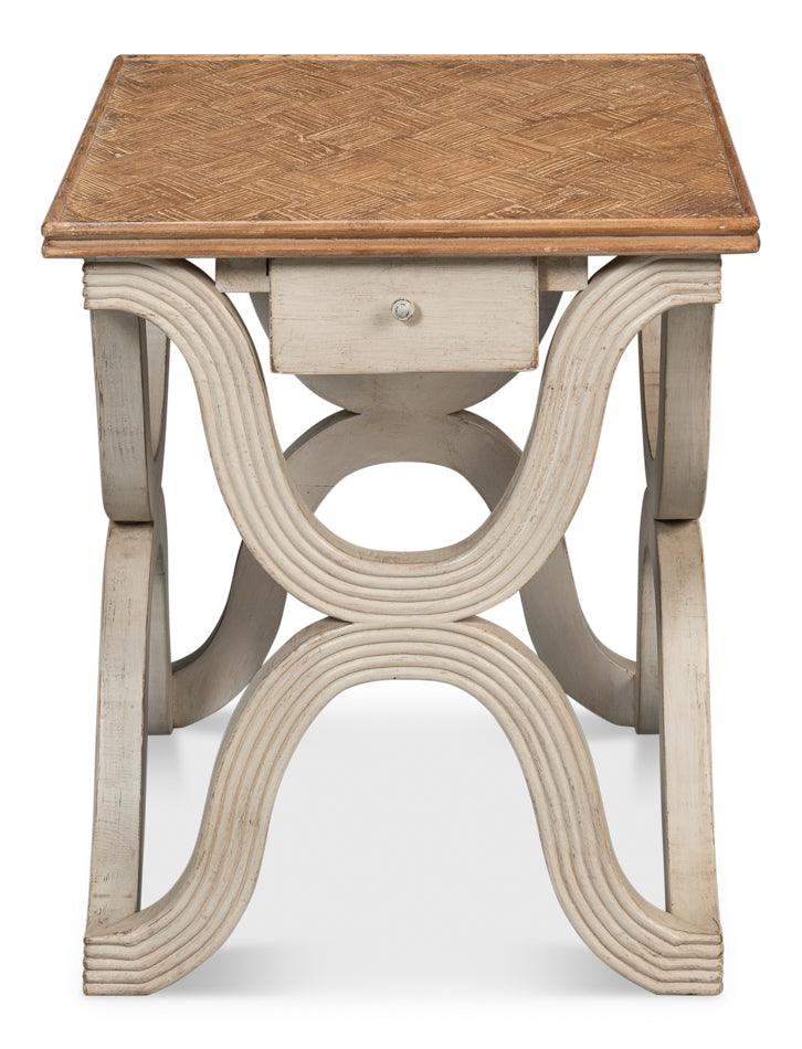 Wavy Side Table - Stone Grey - Remutear