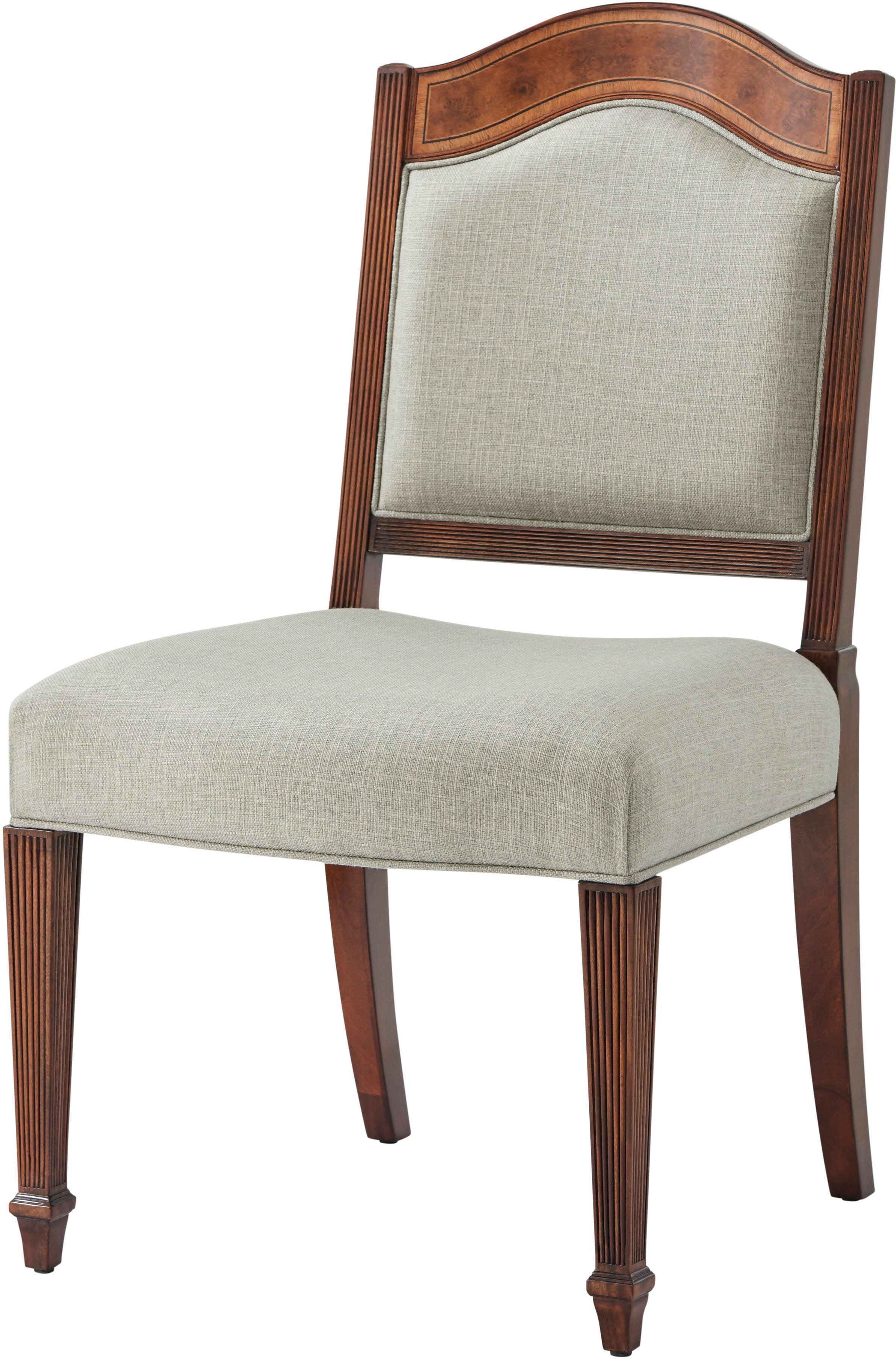 Sheraton's Satinwood Side Chair - Set Of 2 - Remutear