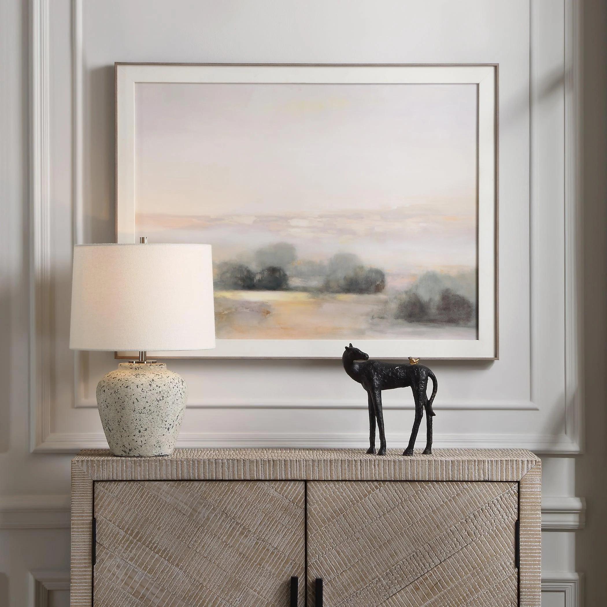 Atmospheric Neutral Landscape Print - Remutear