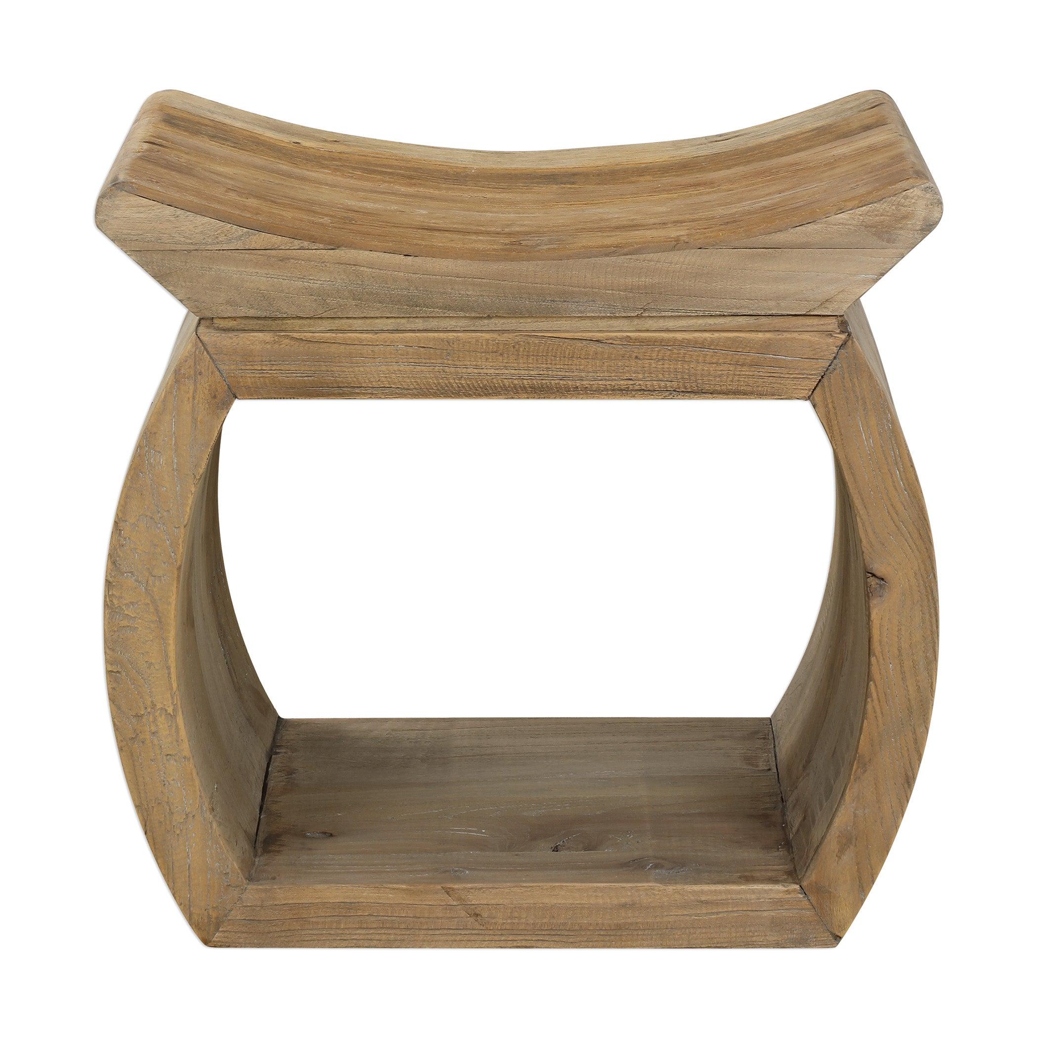 CONNOR ELM ACCENT STOOL - Remutear