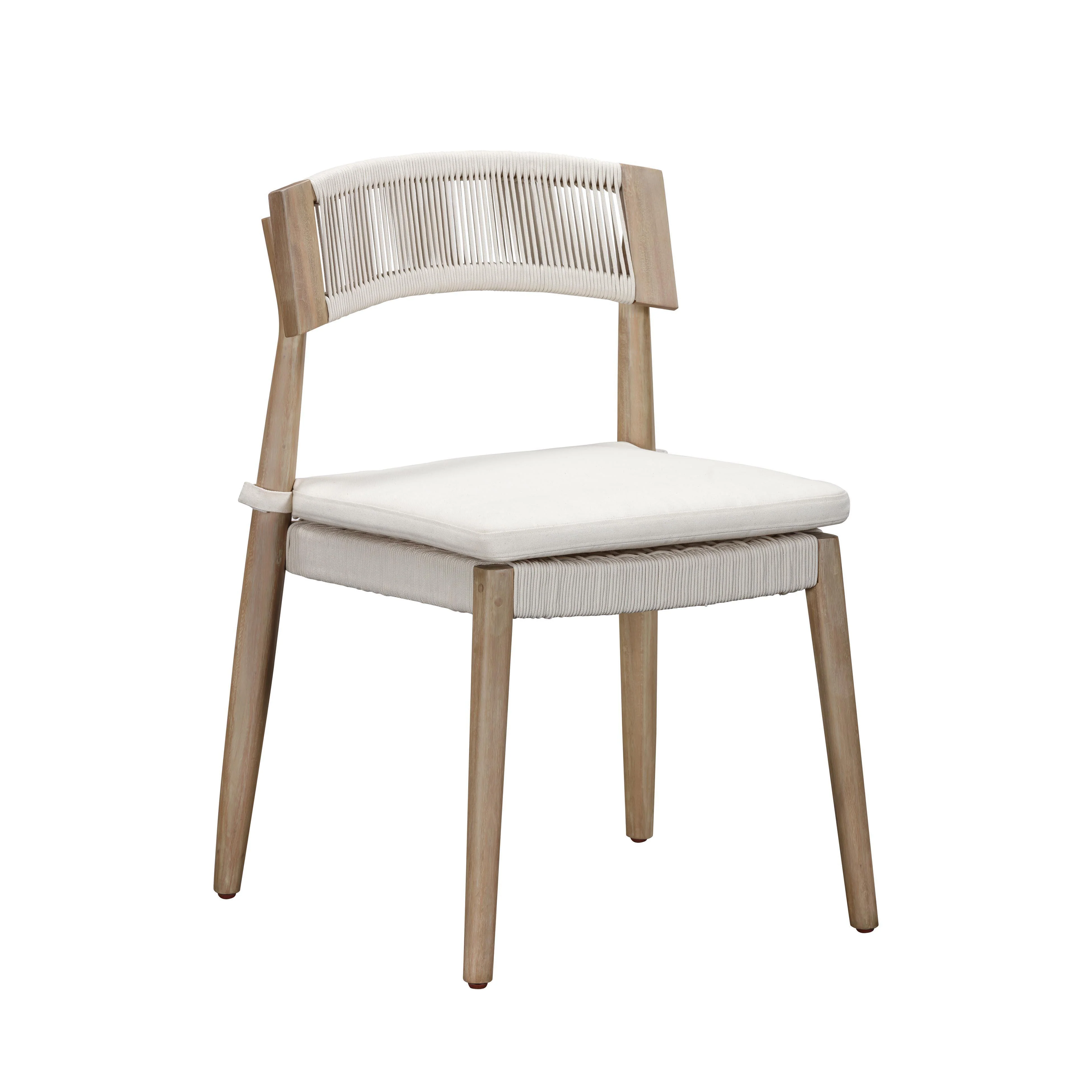 Gata Cream Outdoor Dining Chair - Set of 2 - Remutear