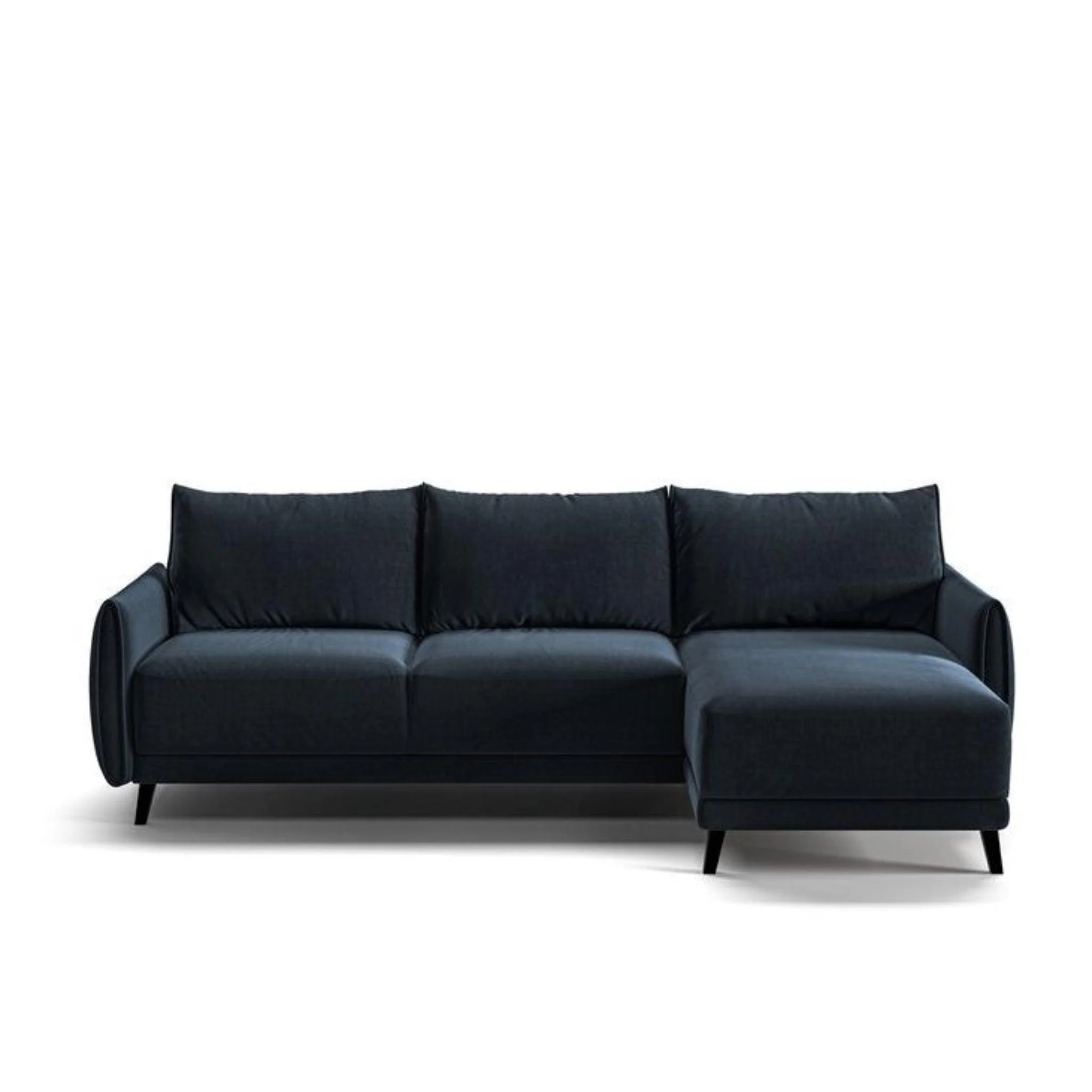 Dolphin Full XL Sleeper Sectional (Reversible Chaise) - Remutear