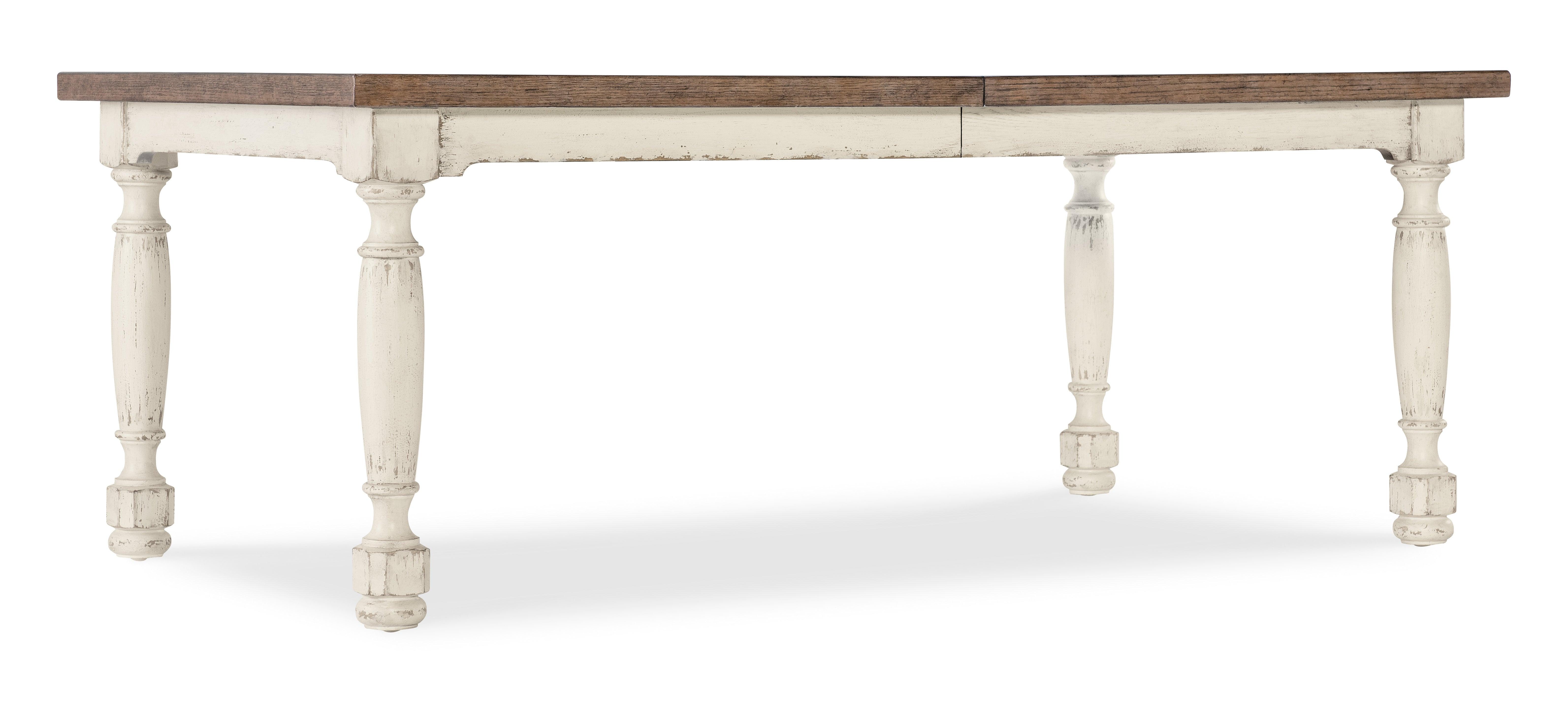 Americana Leg Dining Table w/1-22in leaf - Daisy - Remutear