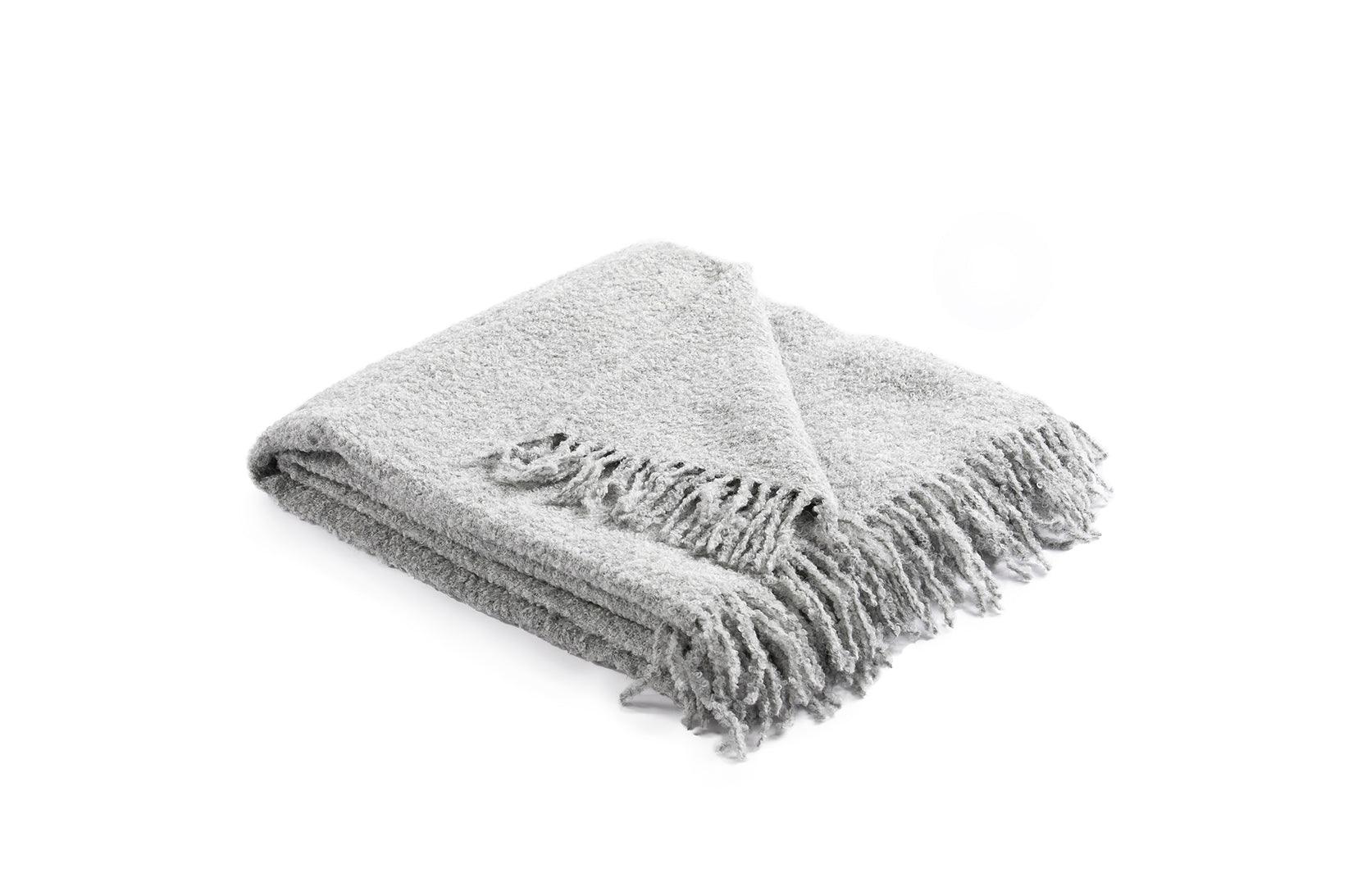 Boucle Baby Alpaca Throw - Remutear