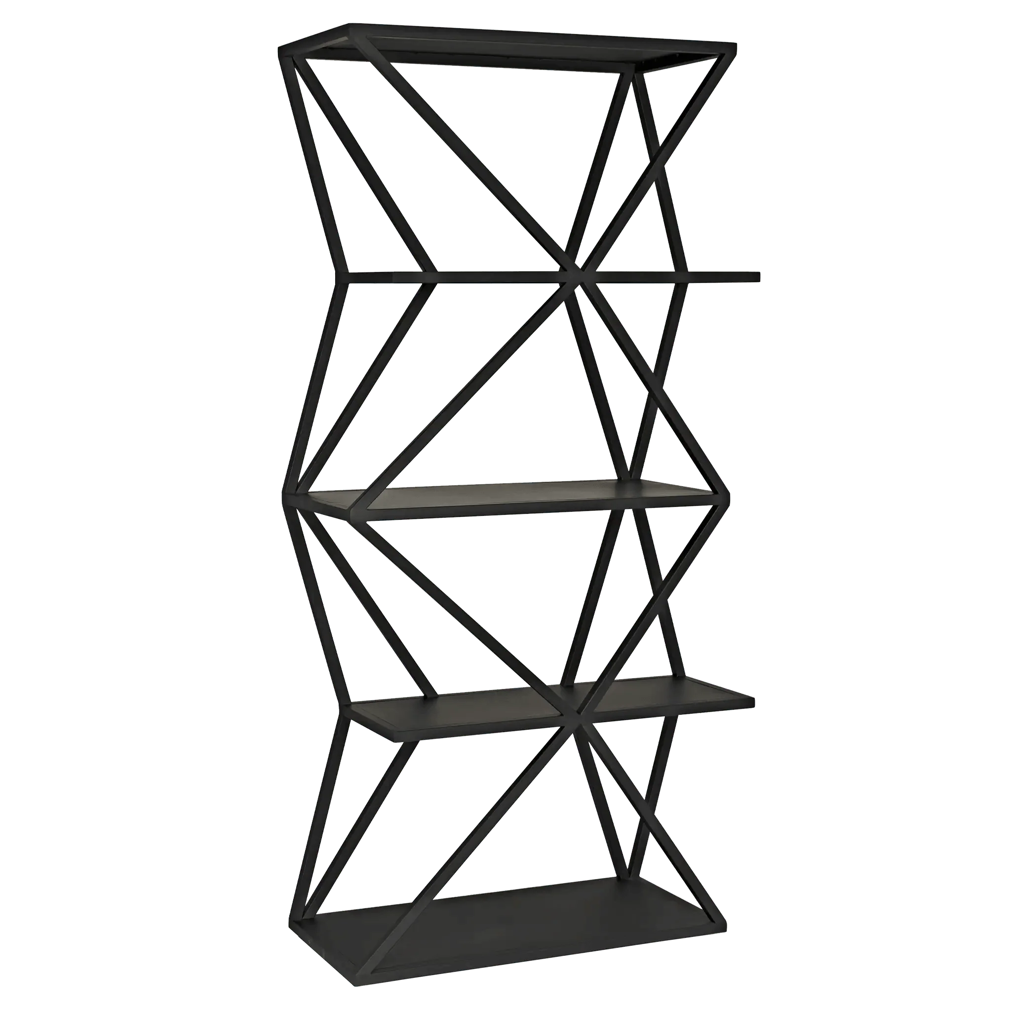 Sutro Shelf, Black Steel - Remutear
