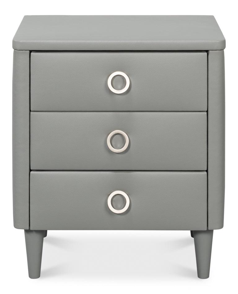 Avvolto Three Drawer Night Stand - Remutear